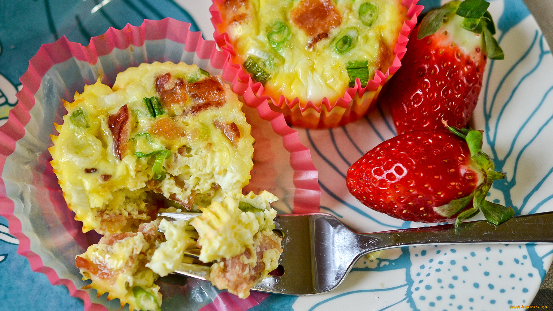 muffin-cup, souffles, еда, пирожные, , кексы, , печенье, кексы, закуска, клубника