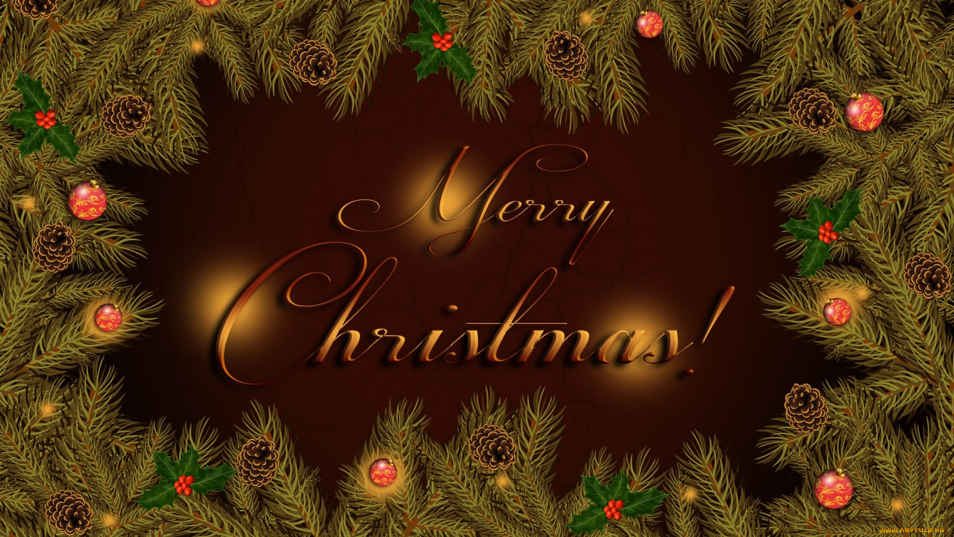 праздничные, векторная, графика, , новый, год, ветки