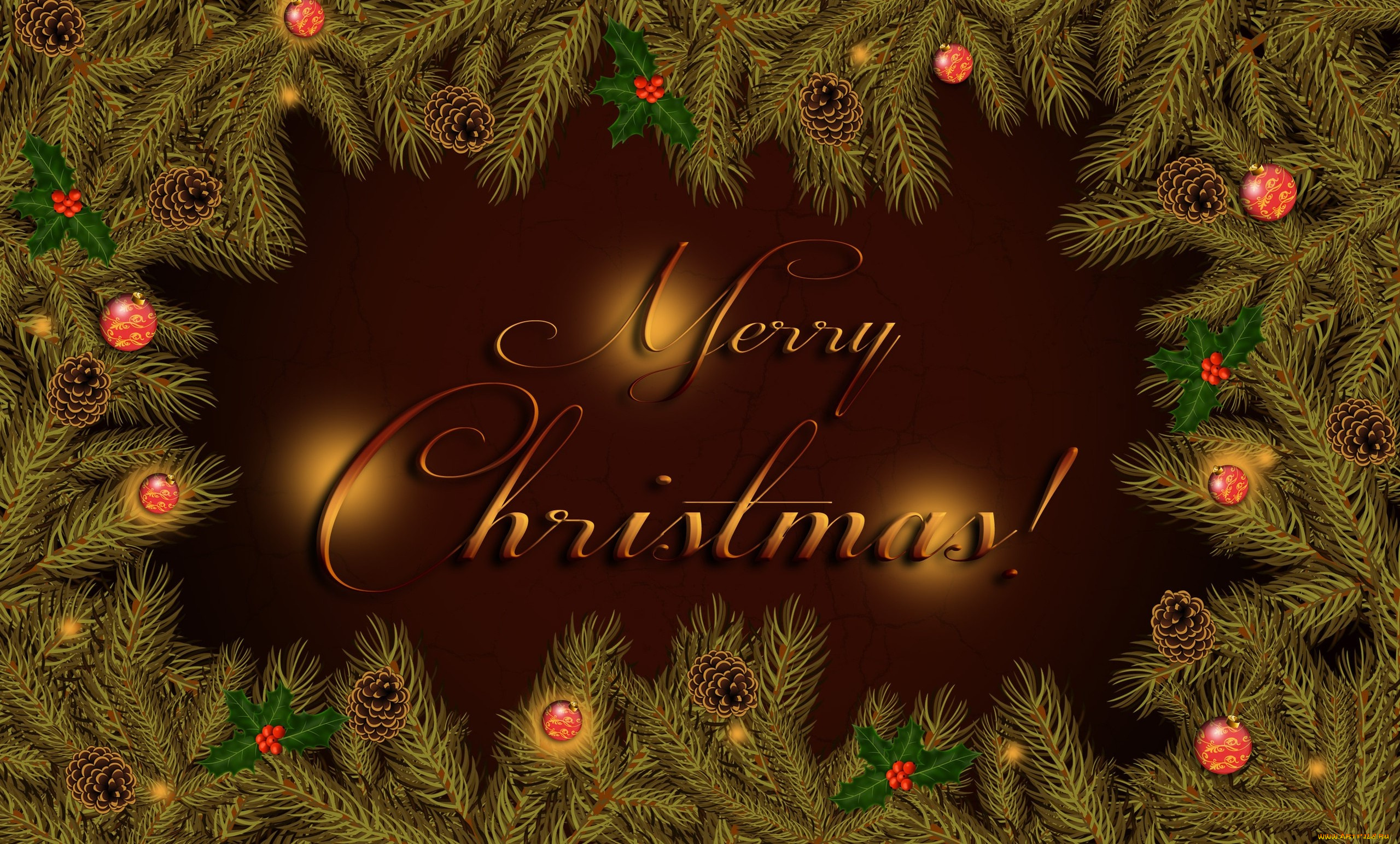 праздничные, векторная, графика, , новый, год, ветки