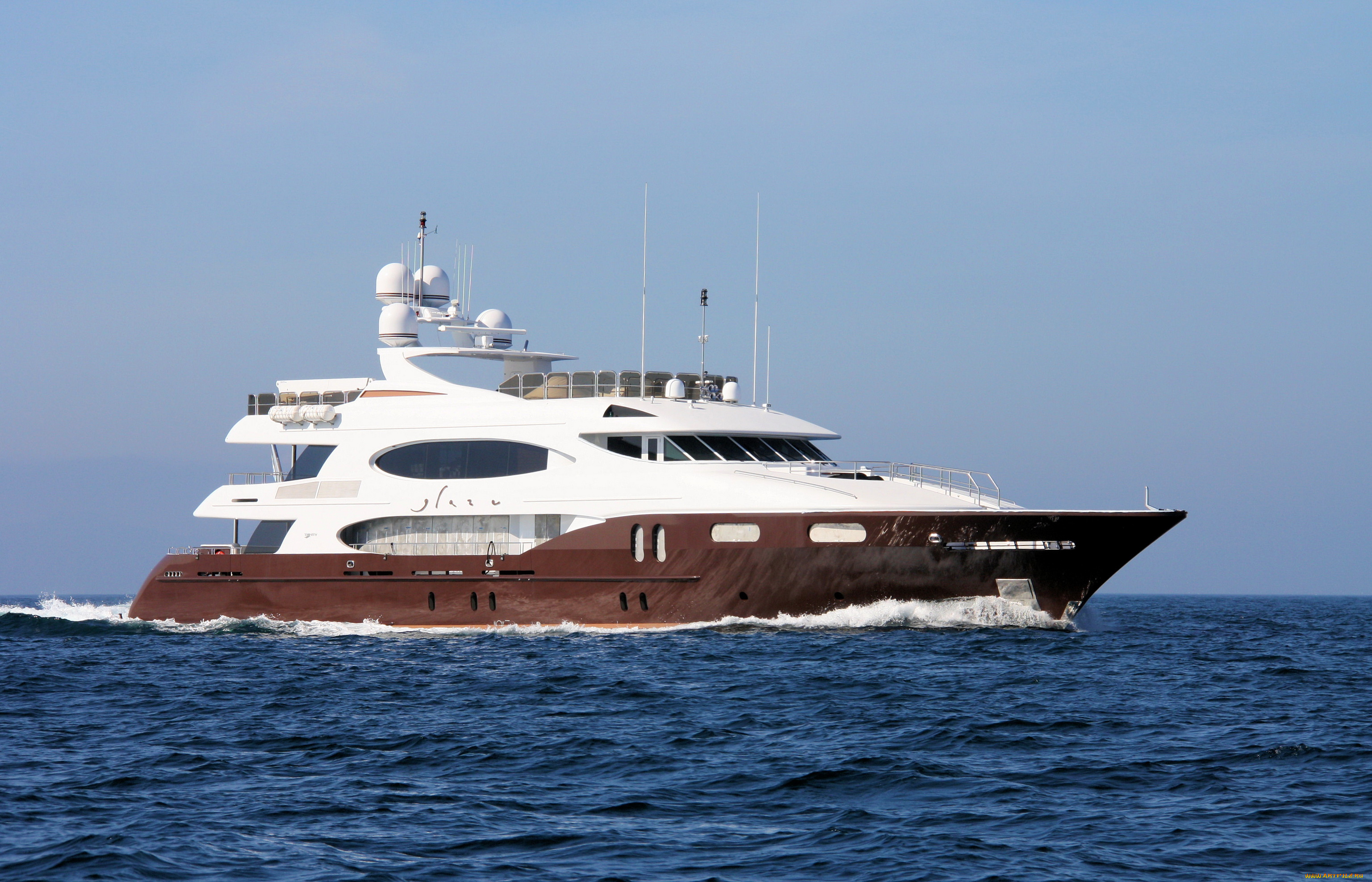 superyacht, glaze, корабли, Яхты, роскошная, море, яхта