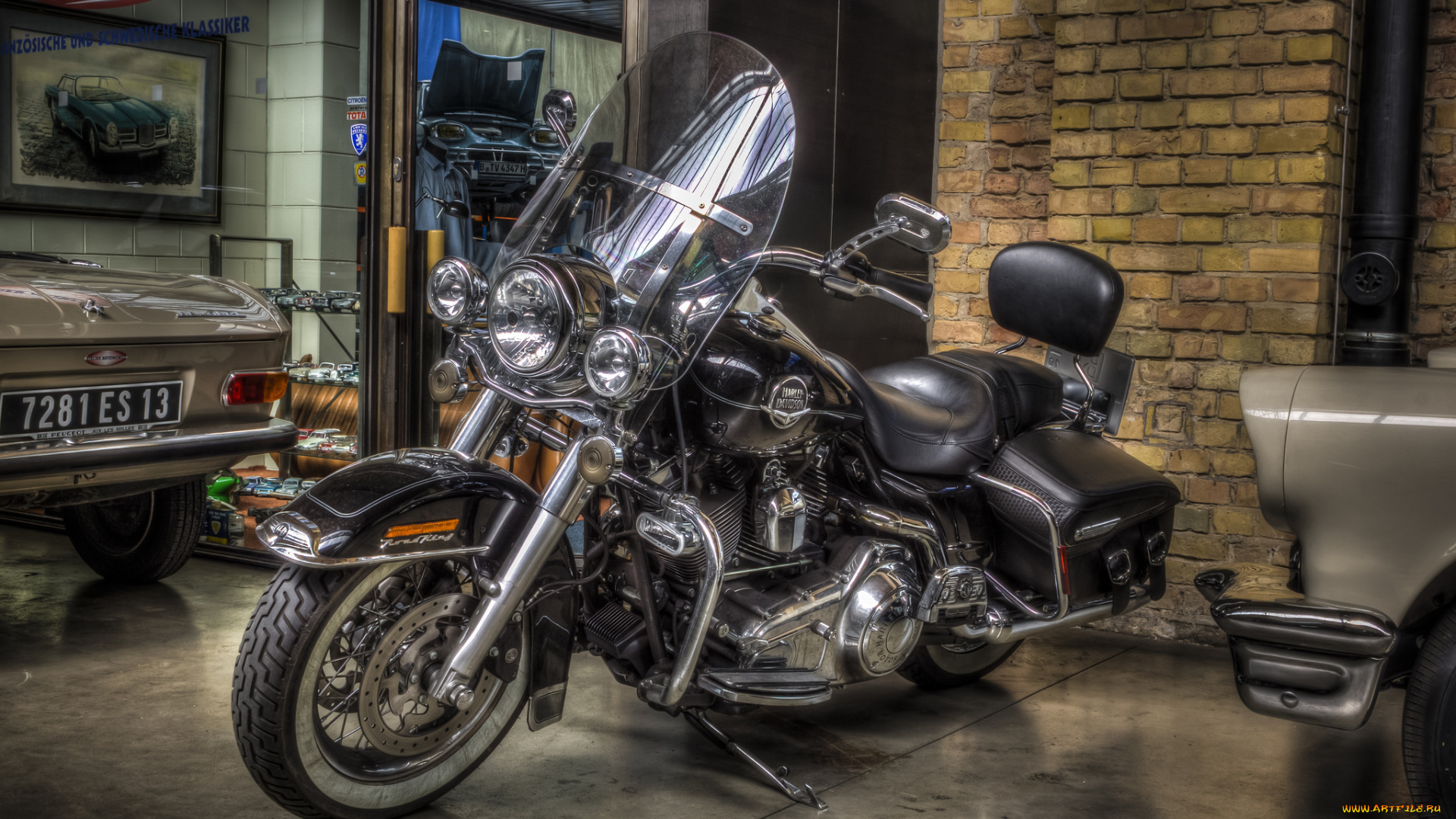 harlay, davidson, roadking, мотоциклы, harley-davidson, байк