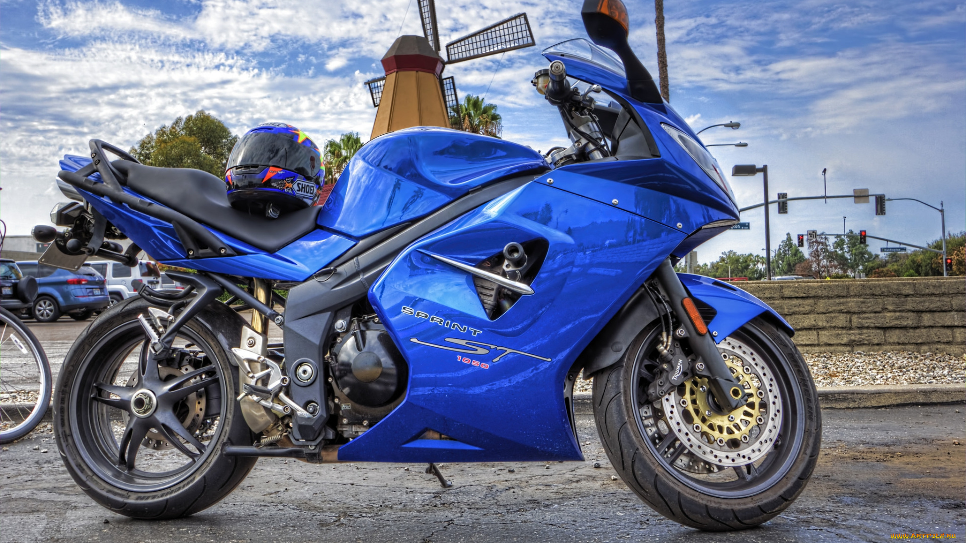 мотоциклы, triumph, байк