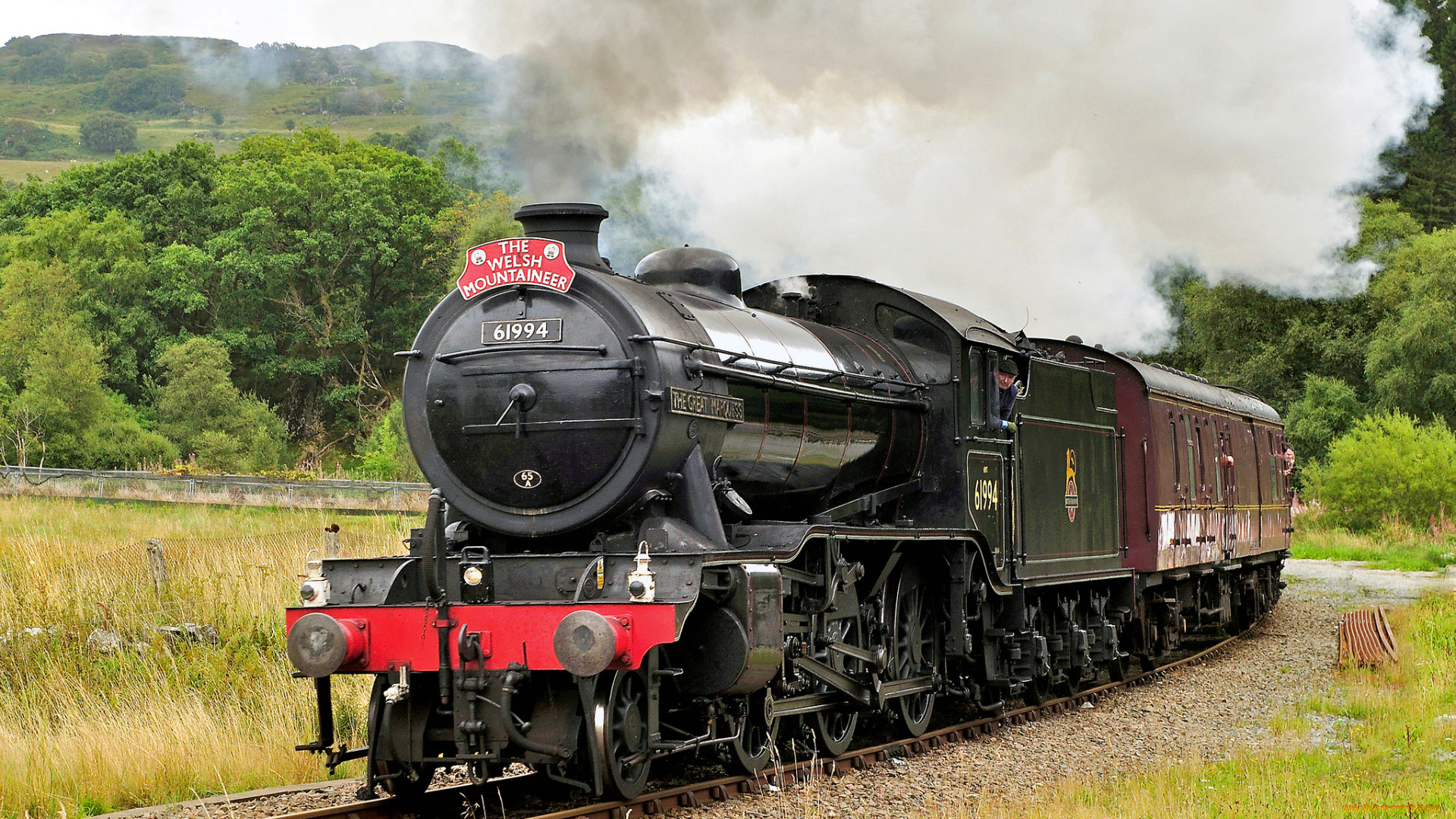 техника, паровозы, паровоз, дорога, железная