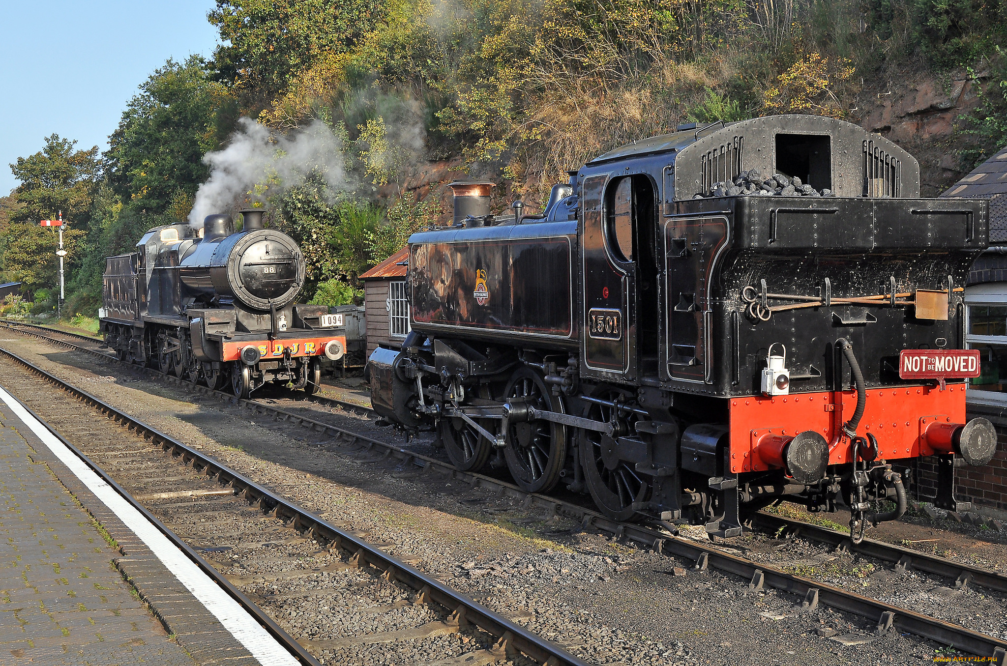 техника, паровозы, паровоз, дорога, железная