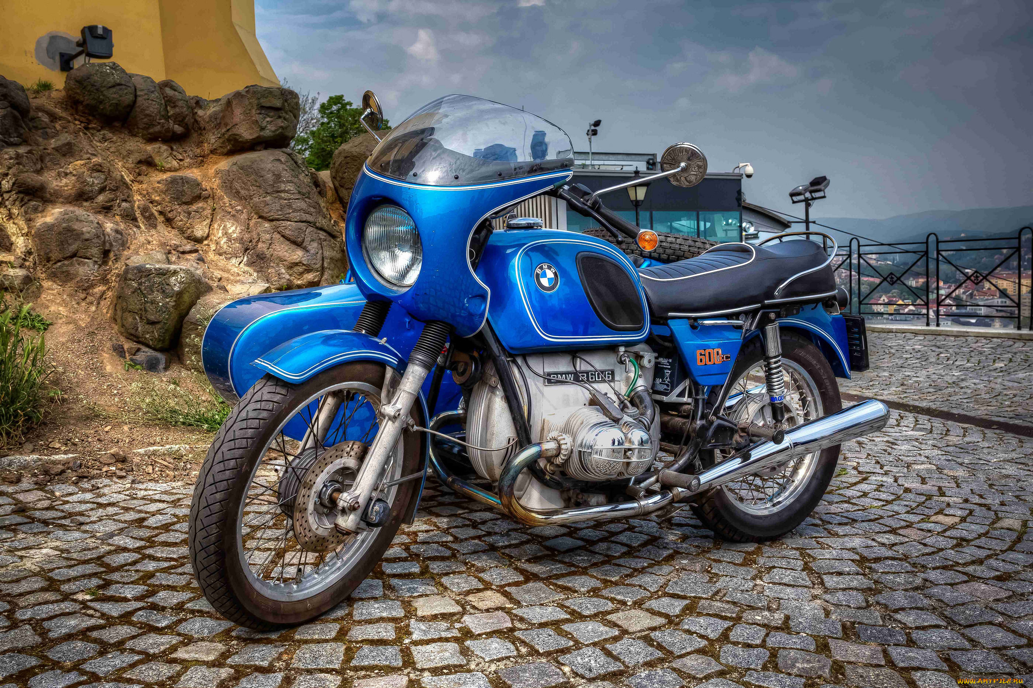 bmw, r60, мотоциклы, мотоциклы, с, коляской, байк