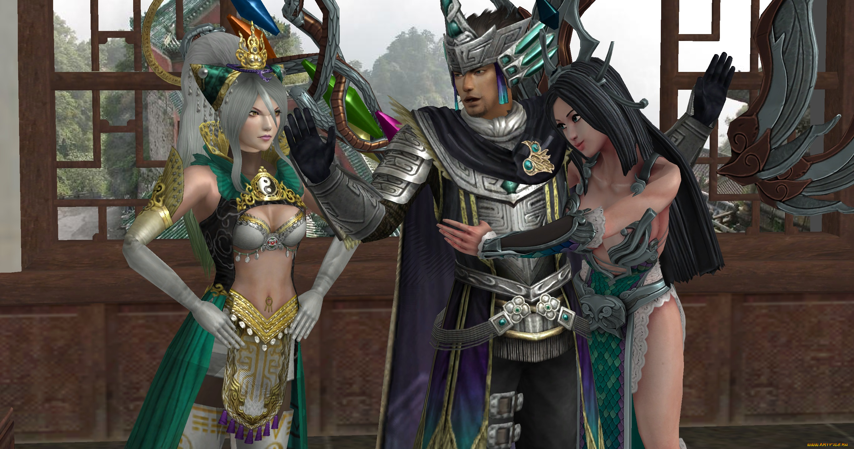 3д, графика, фантазия, , fantasy, мужчина, фон, взгляд, девушки