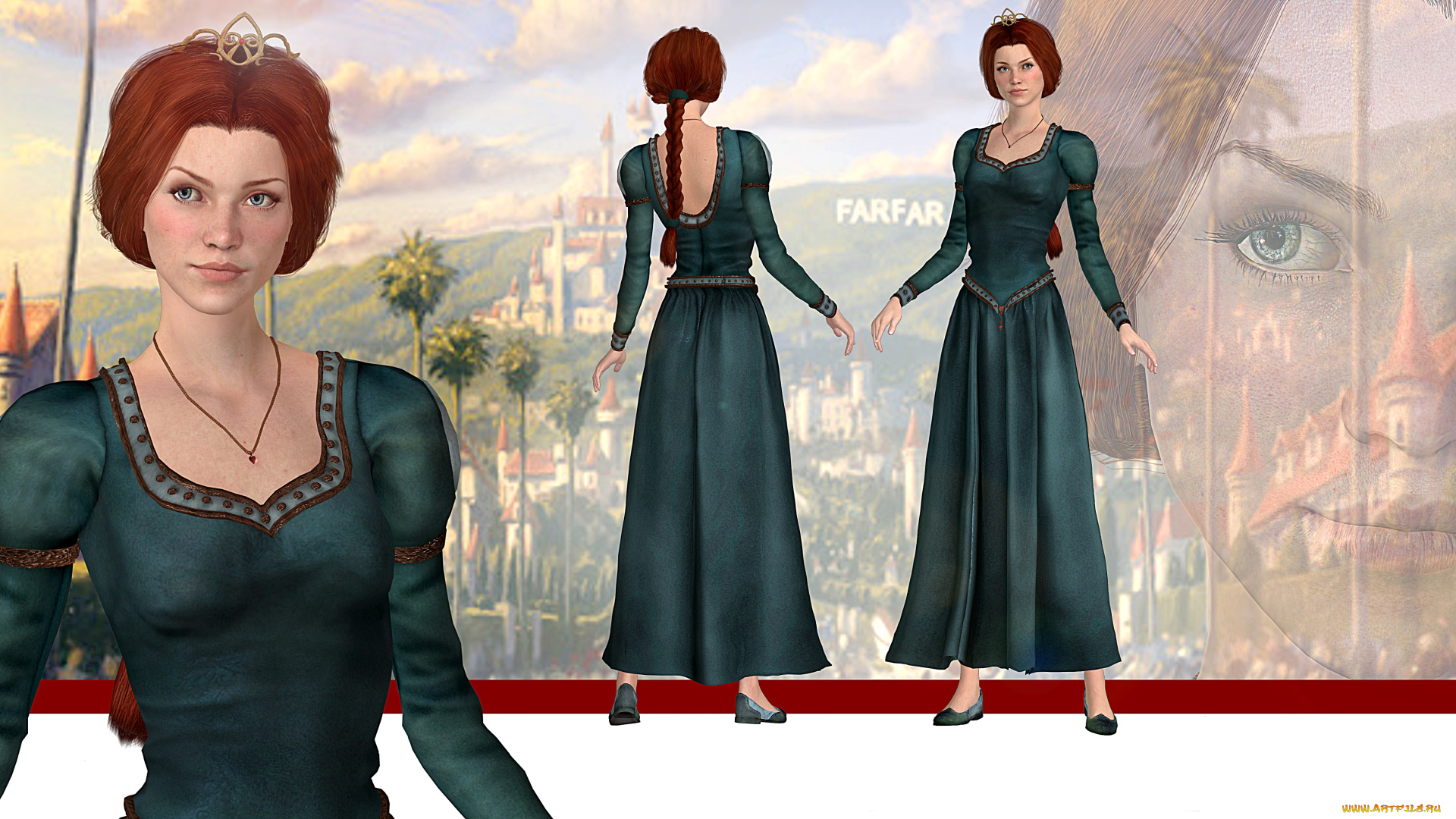 3д, графика, люди, , people, фон, девушка, взгляд