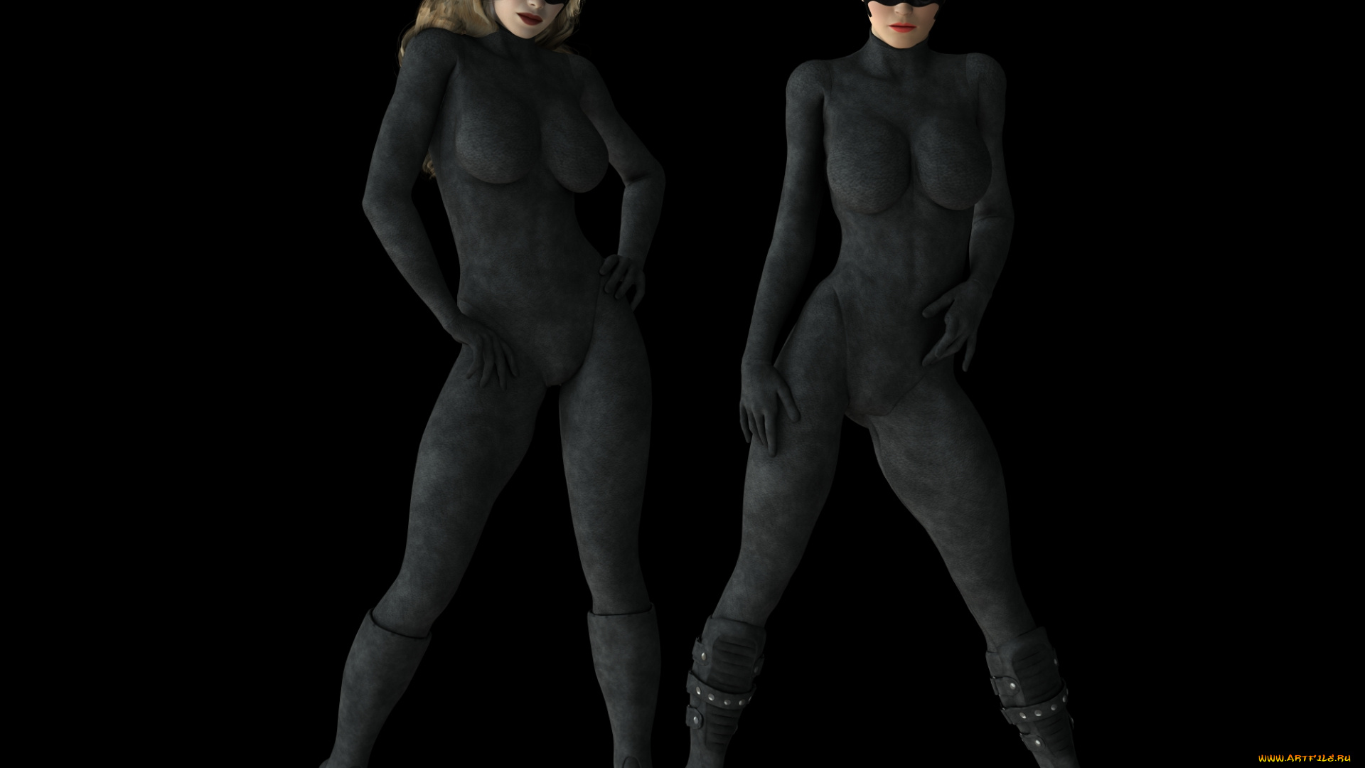 3д, графика, люди, , people, фон, девушки, взгляд