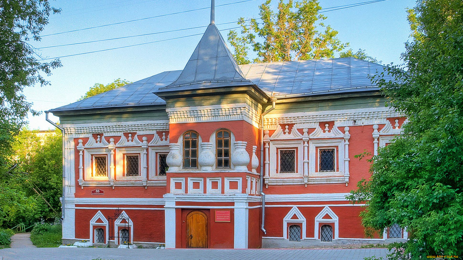 калуга, города, -, здания, , дома, здание, коробовых, палаты