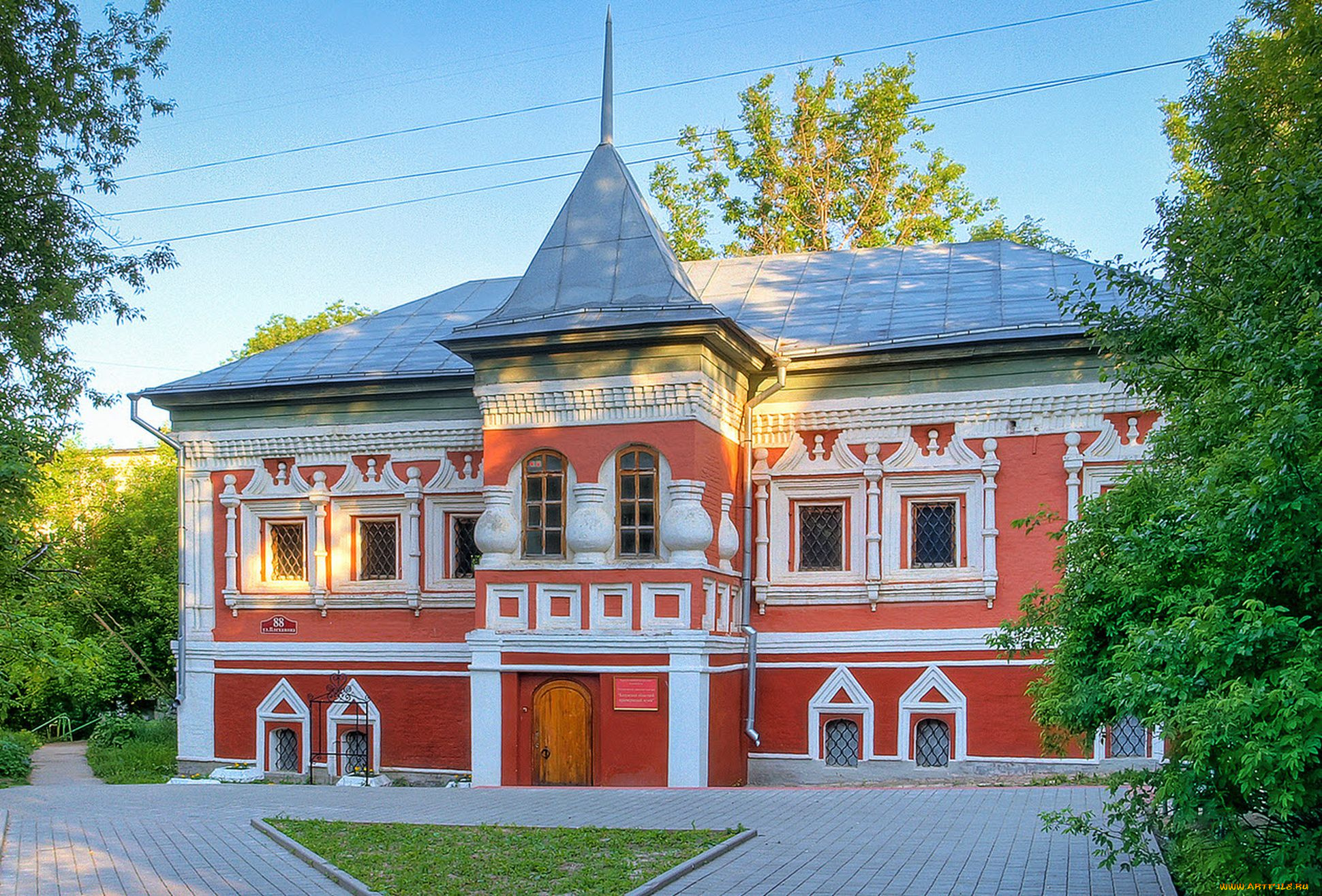 калуга, города, -, здания, , дома, здание, коробовых, палаты