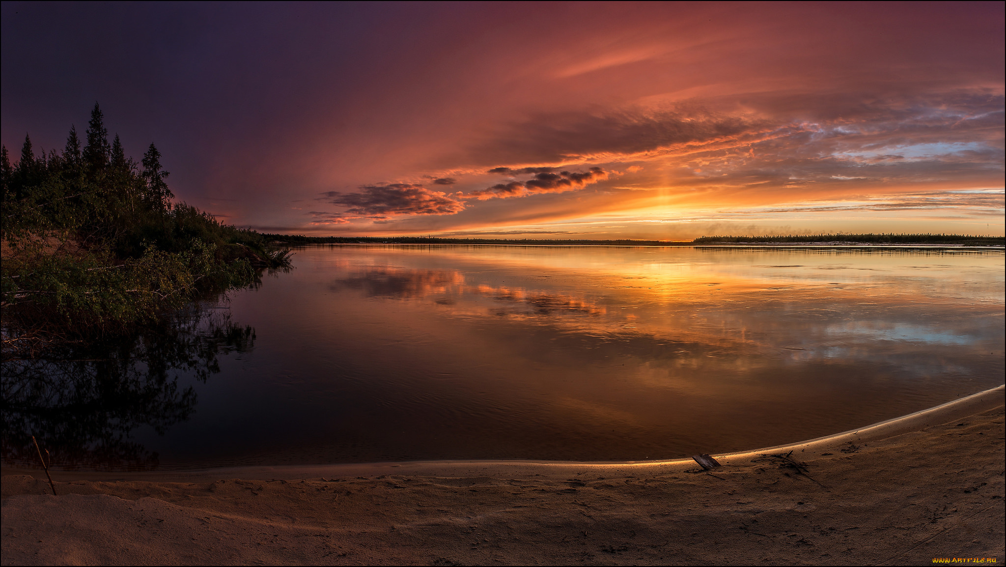 природа, восходы, закаты, рассвет