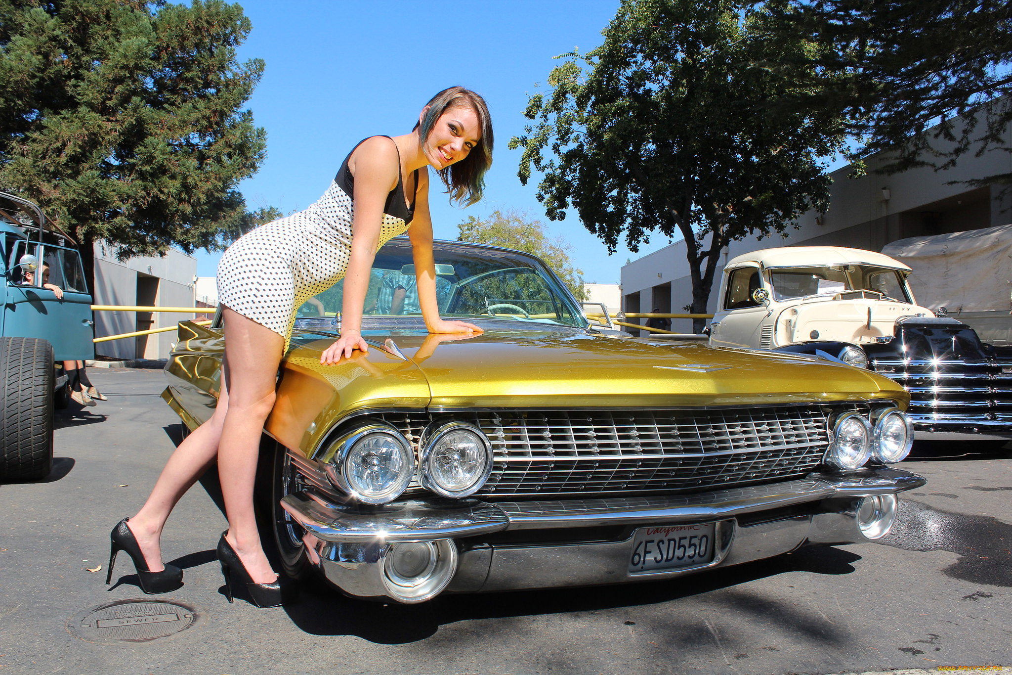 автомобили, -авто, с, девушками, девица, авто