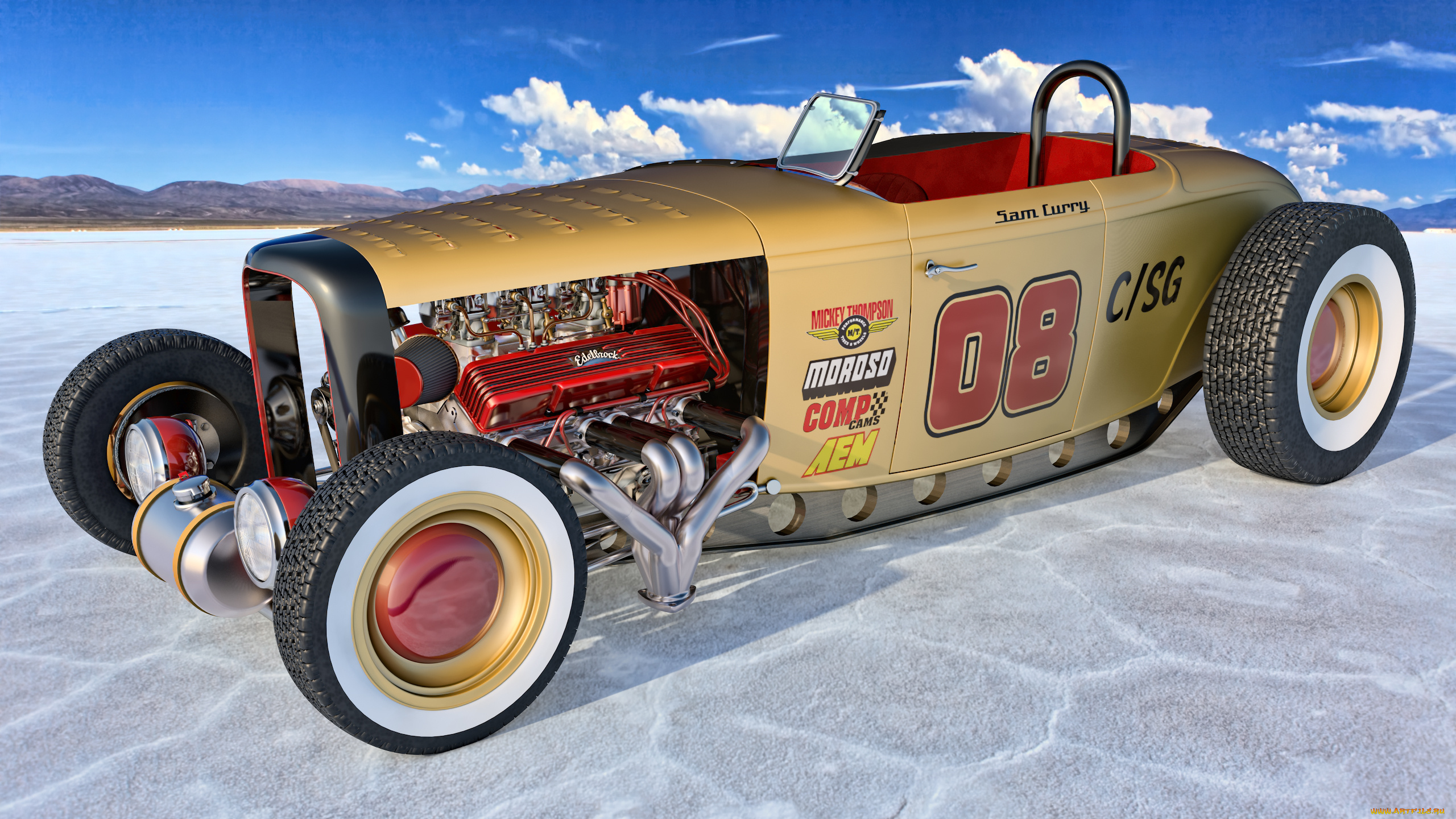 автомобили, 3д, фон, автомобиль