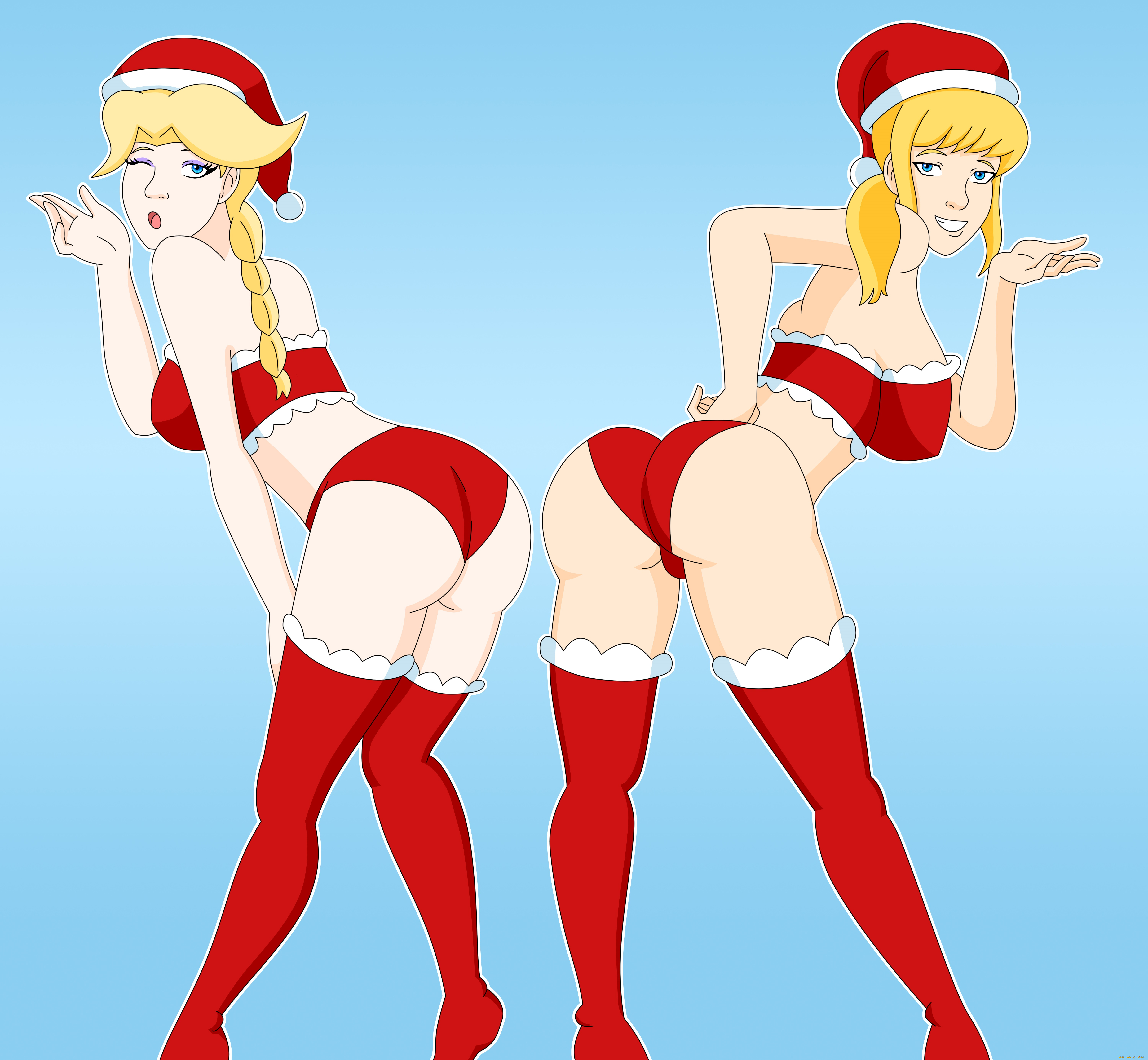 векторная, графика, девушки, , girls, фон, взгляд, девушки