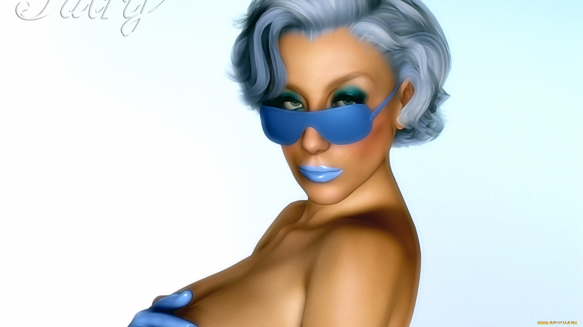 3д, графика, люди, , people, девушка, фон, взгляд