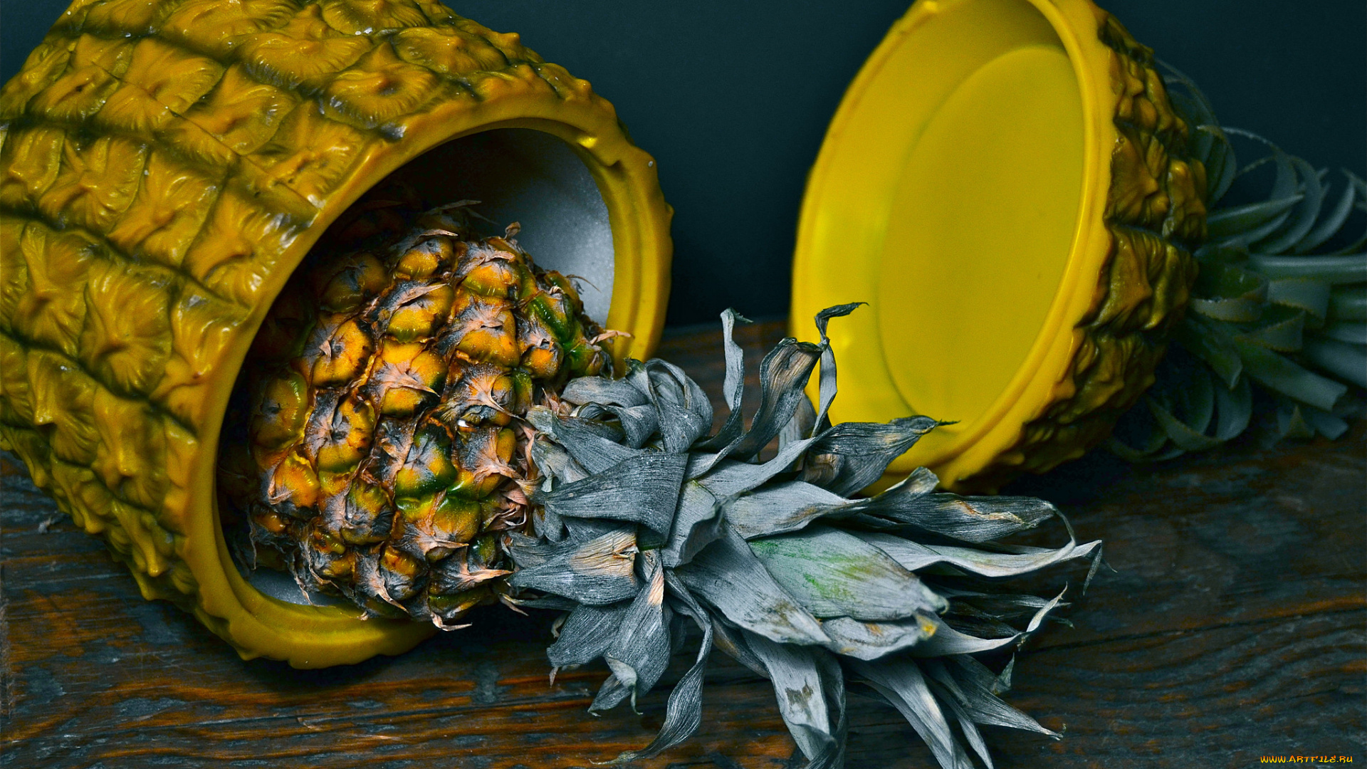 еда, ананас, плод