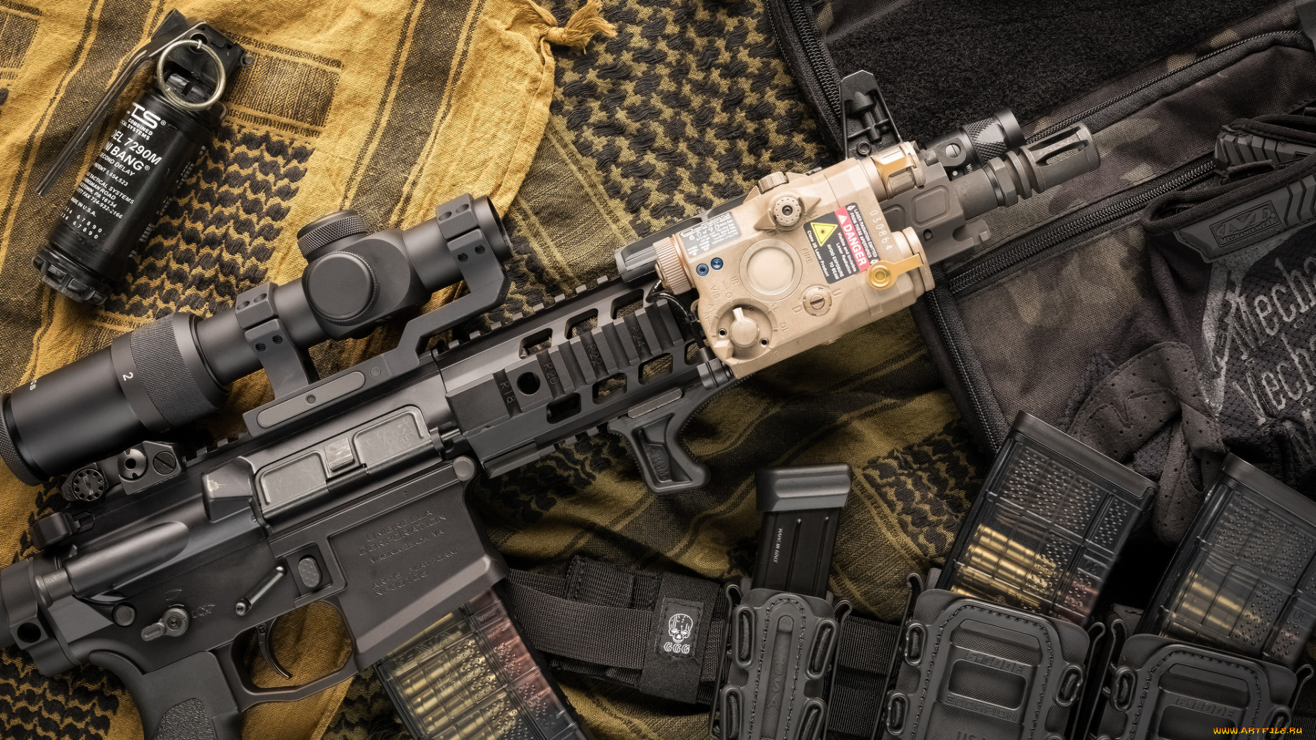 оружие, автоматы, ствол