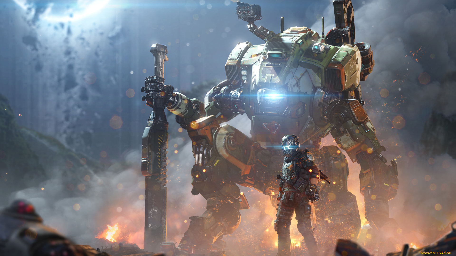 видео, игры, titanfall, 2, titanfall, 2