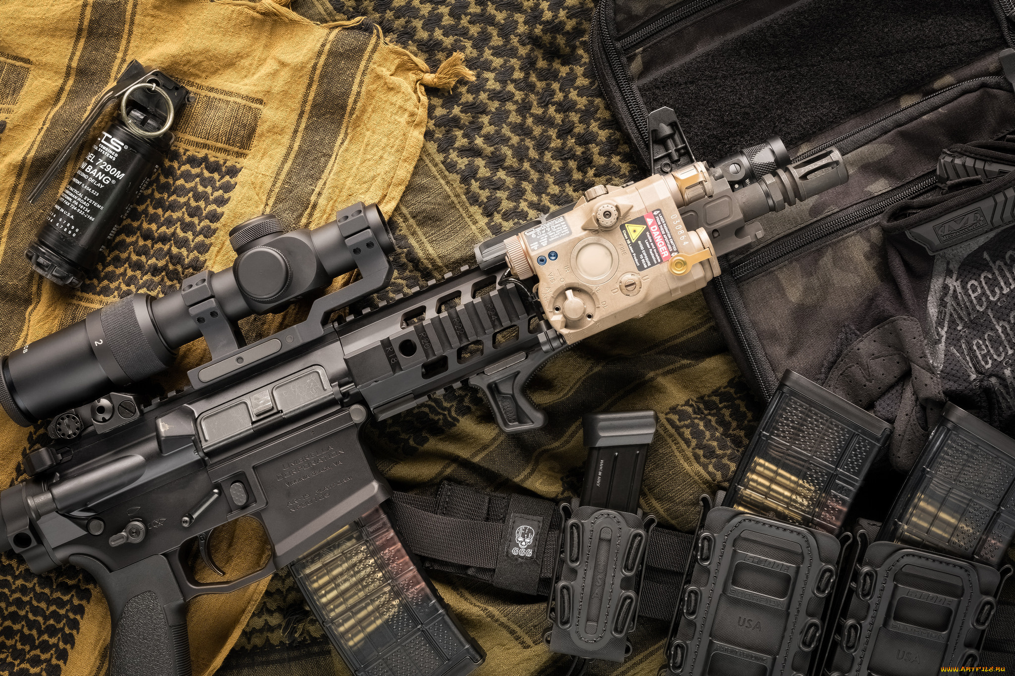 оружие, автоматы, ствол