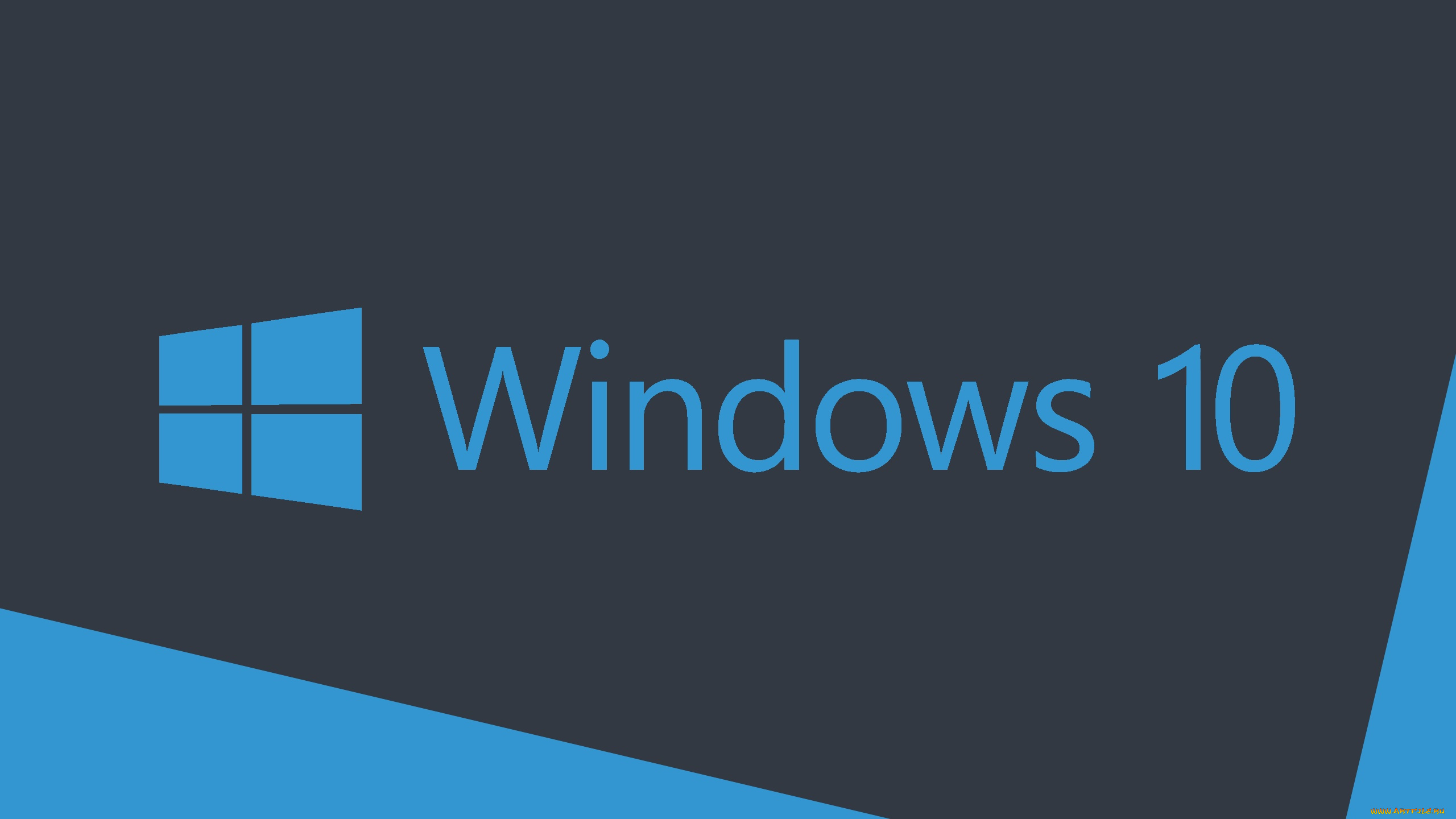 компьютеры, windows, , 10, логотип, фон