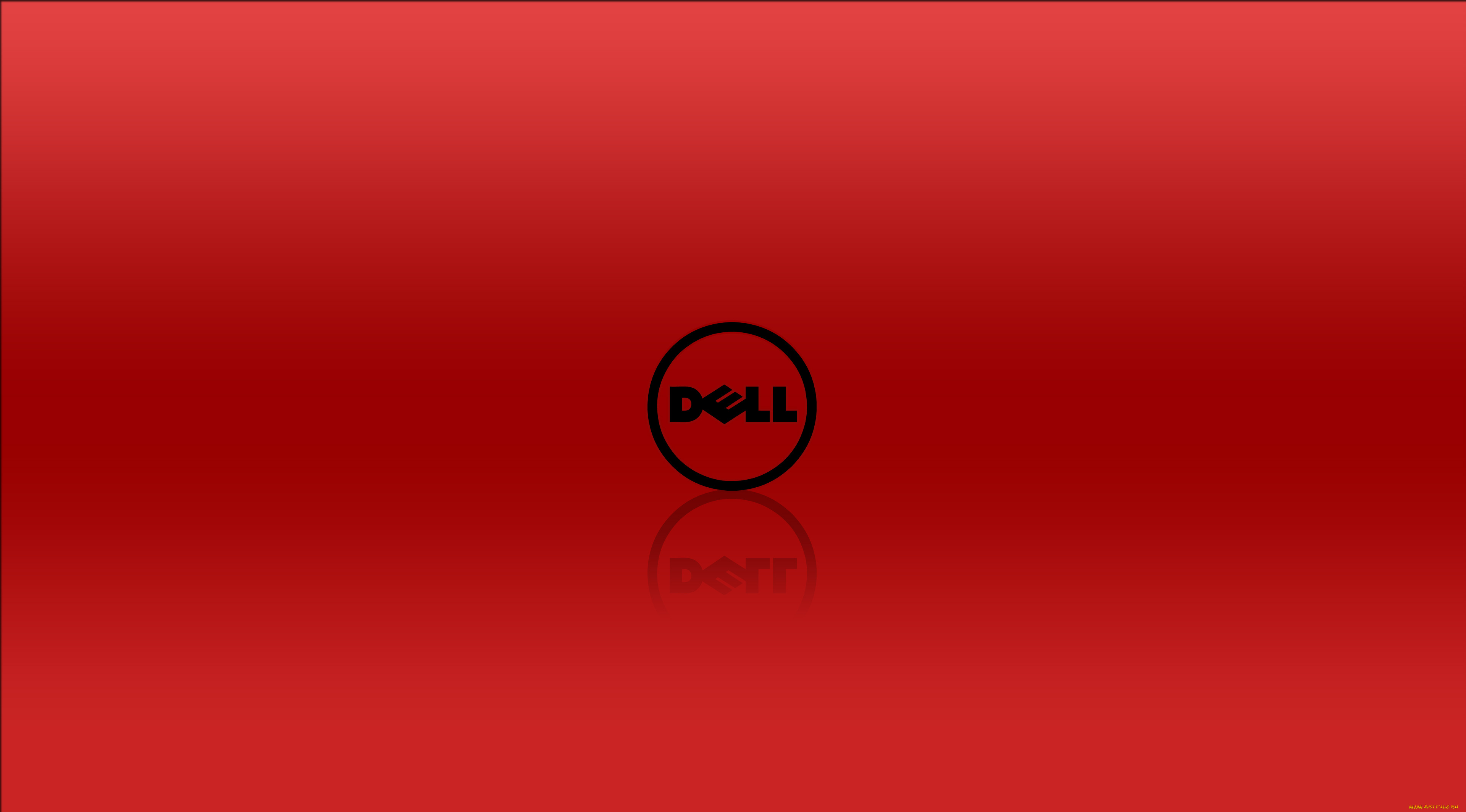 компьютеры, dell, логотип, фон