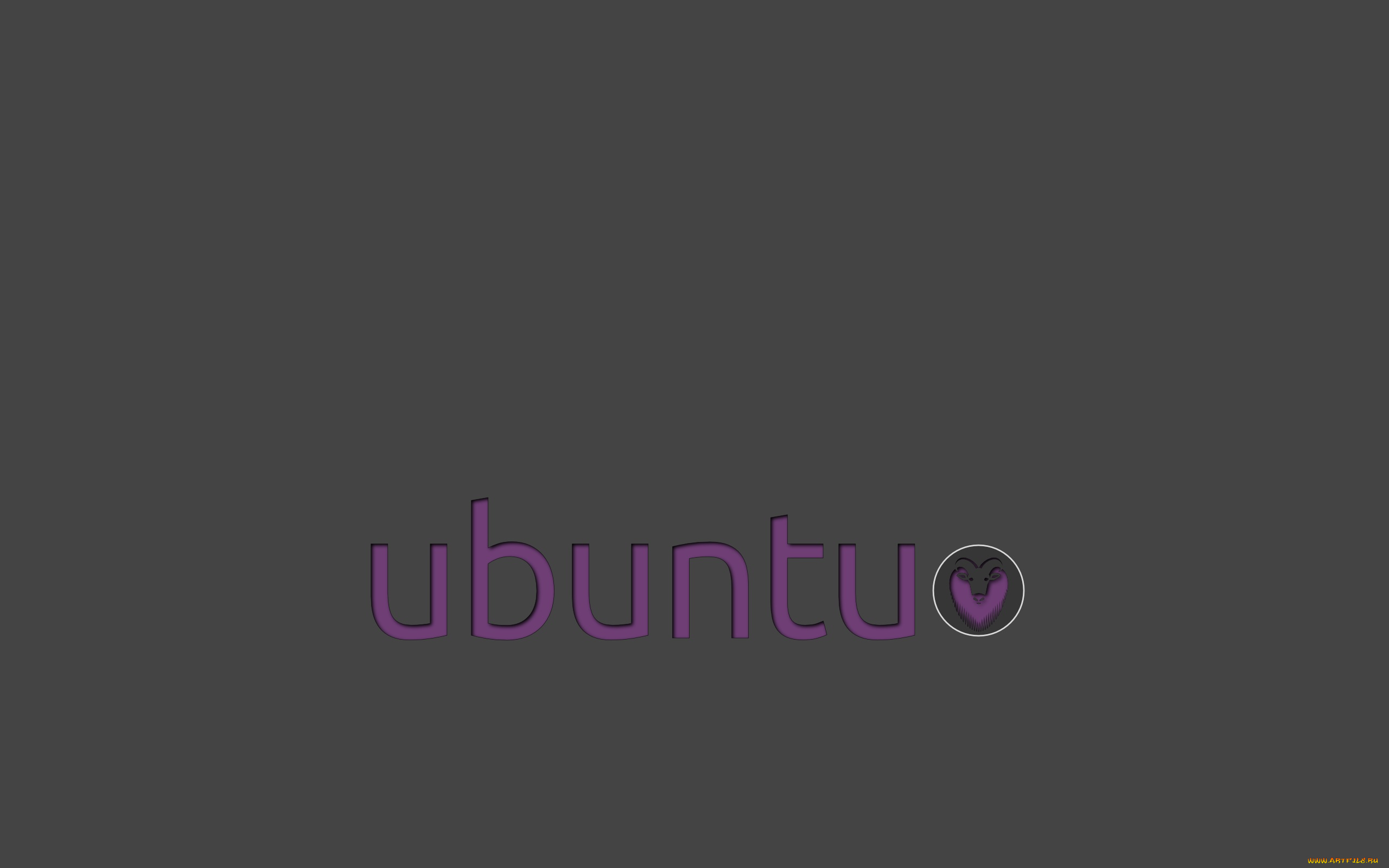 компьютеры, ubuntu, linux, фон, логотип