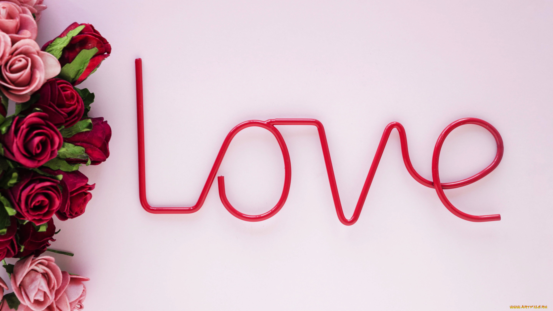 праздничные, день, святого, валентина, , сердечки, , любовь, надпись