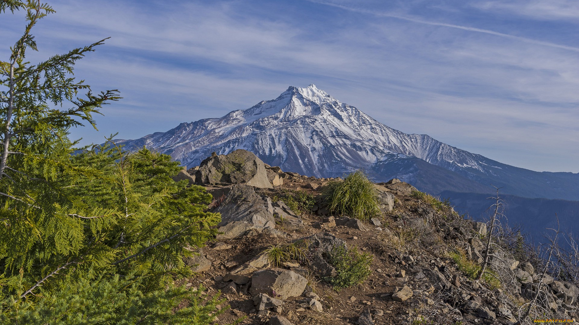 природа, горы, простор