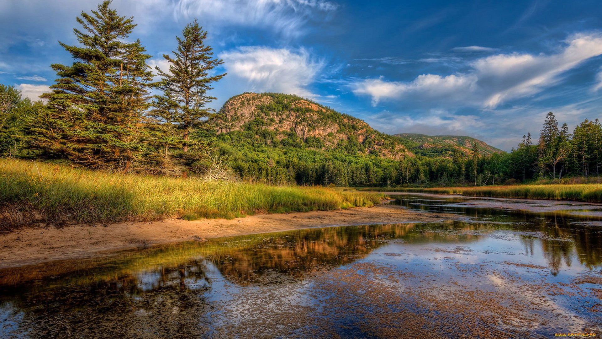 природа, реки, озера, простор