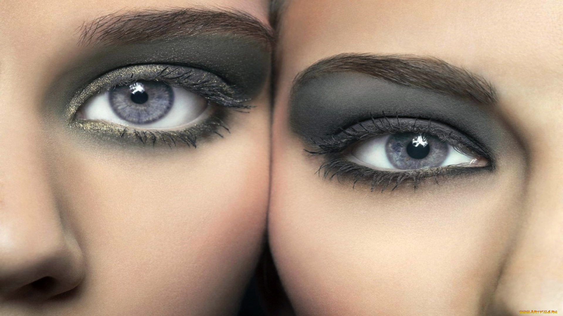 разное, глаза, макияж
