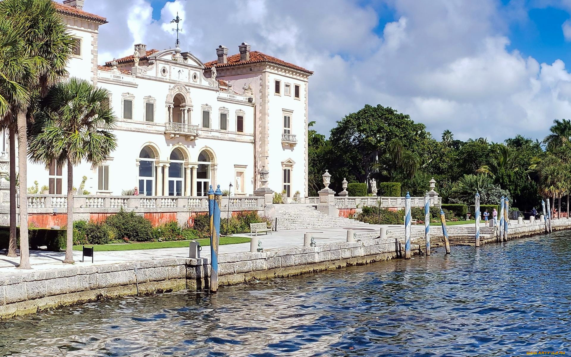 vizcaya, museum, miami, , florida, города, майами, , сша, florida, vizcaya, museum