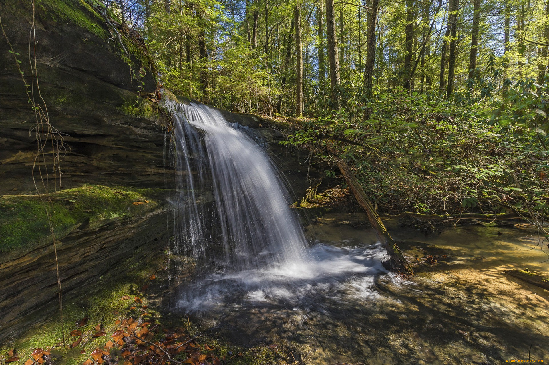 природа, водопады, простор