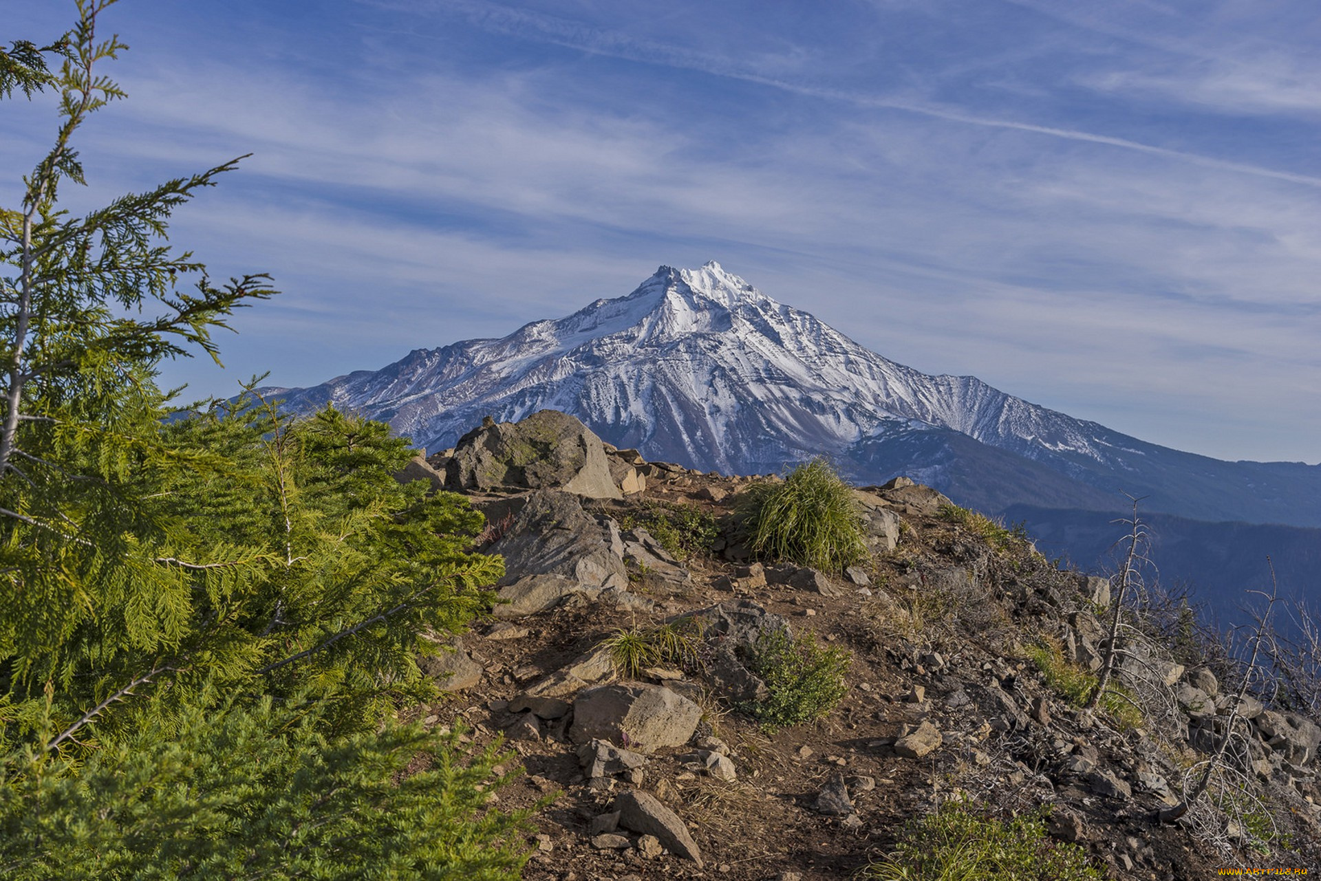 природа, горы, простор