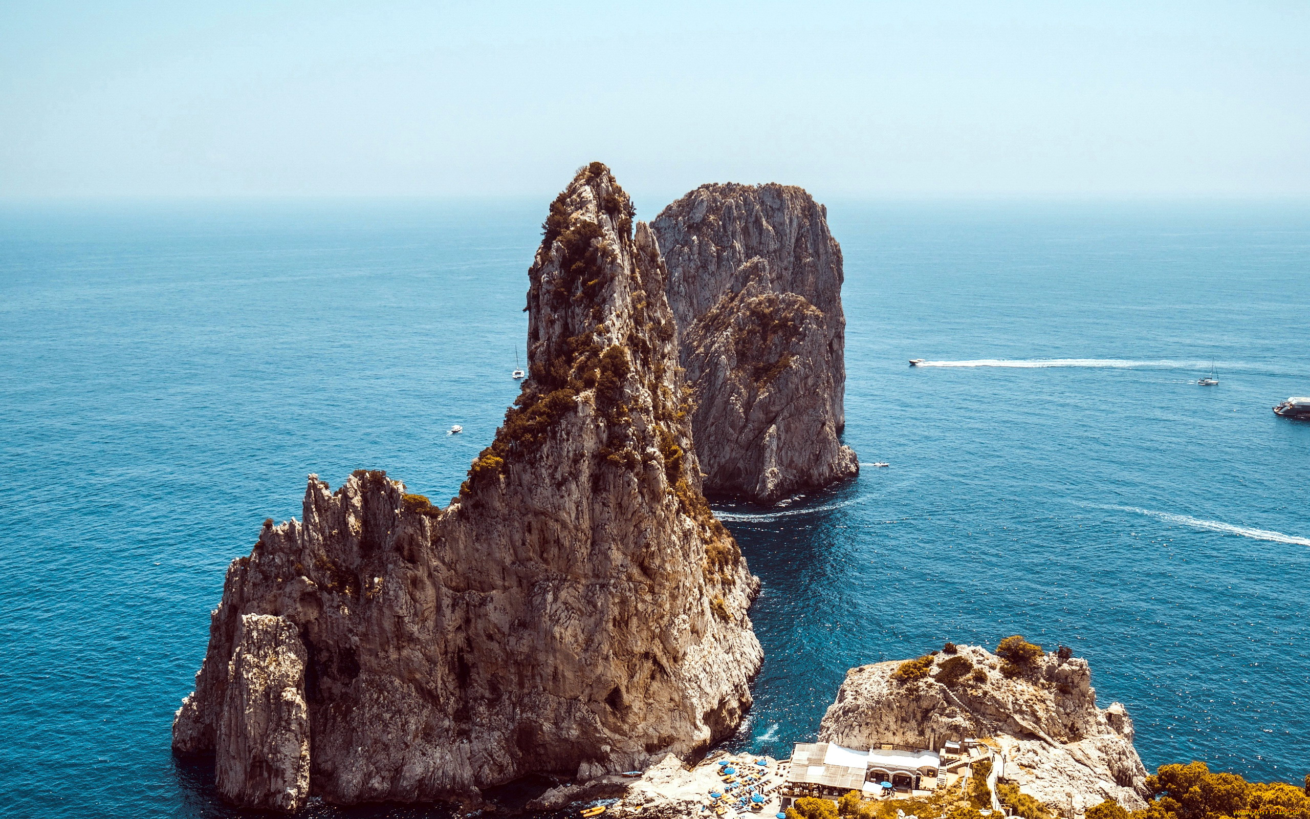 природа, побережье, скалы