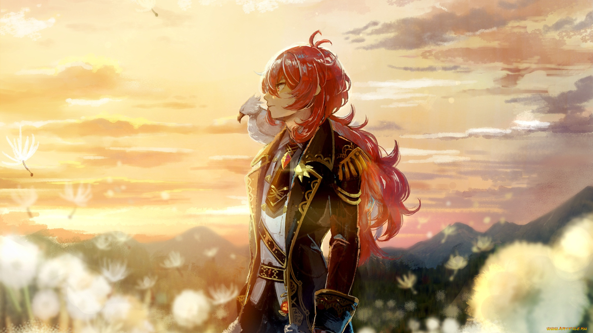 аниме, genshin, impact, genshin, impact