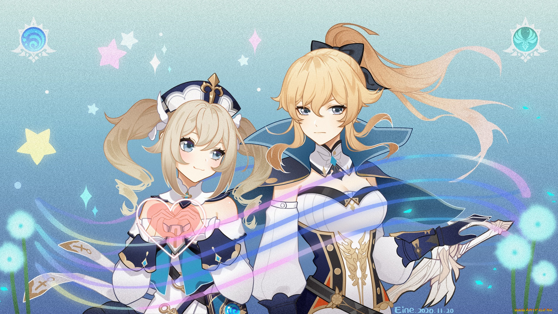 аниме, genshin, impact, genshin, impact