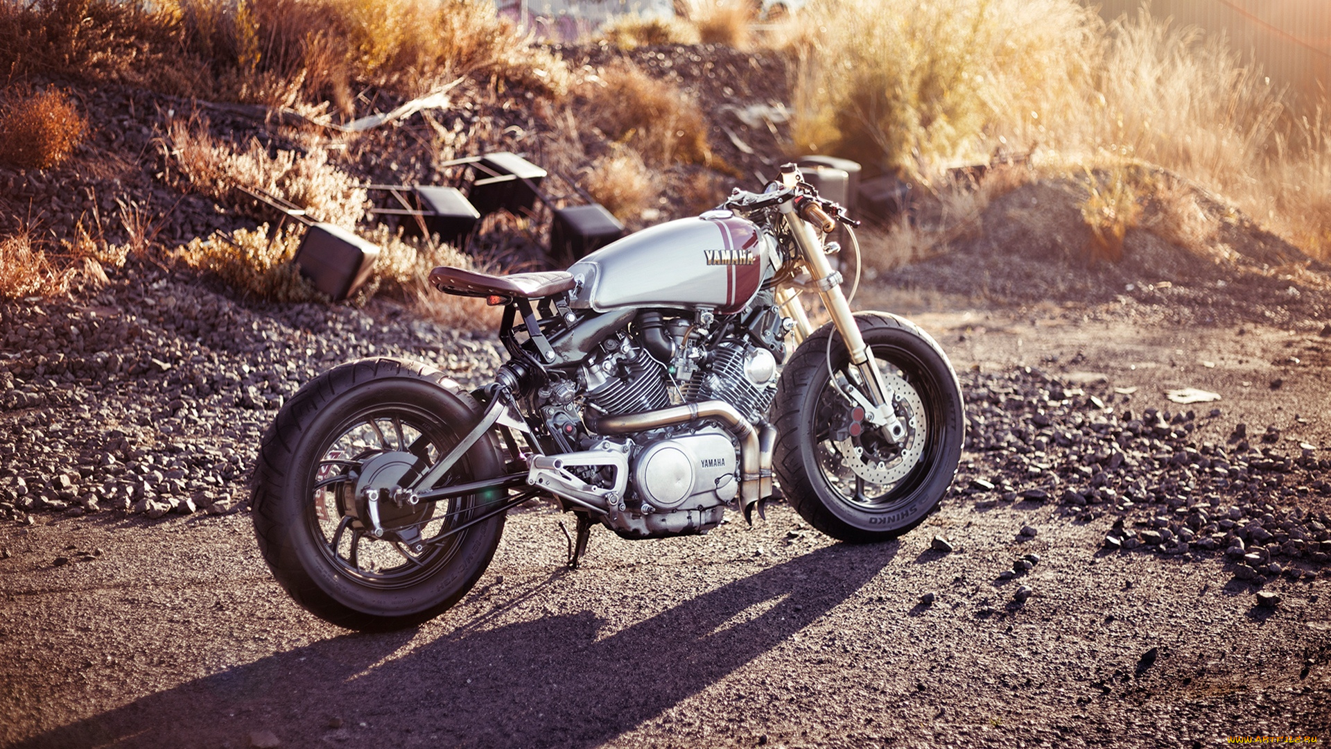 мотоциклы, yamaha, xv750