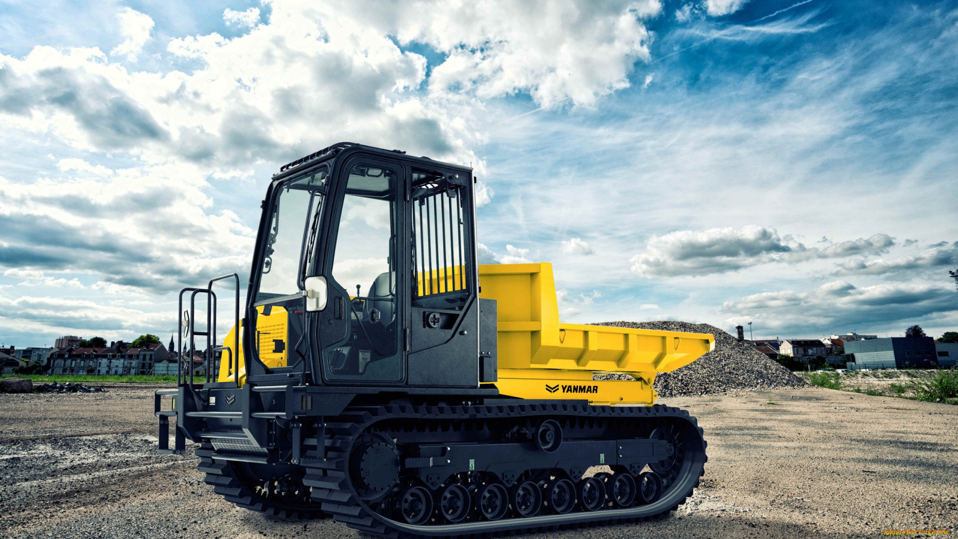 техника, строительная, техника, yanmar