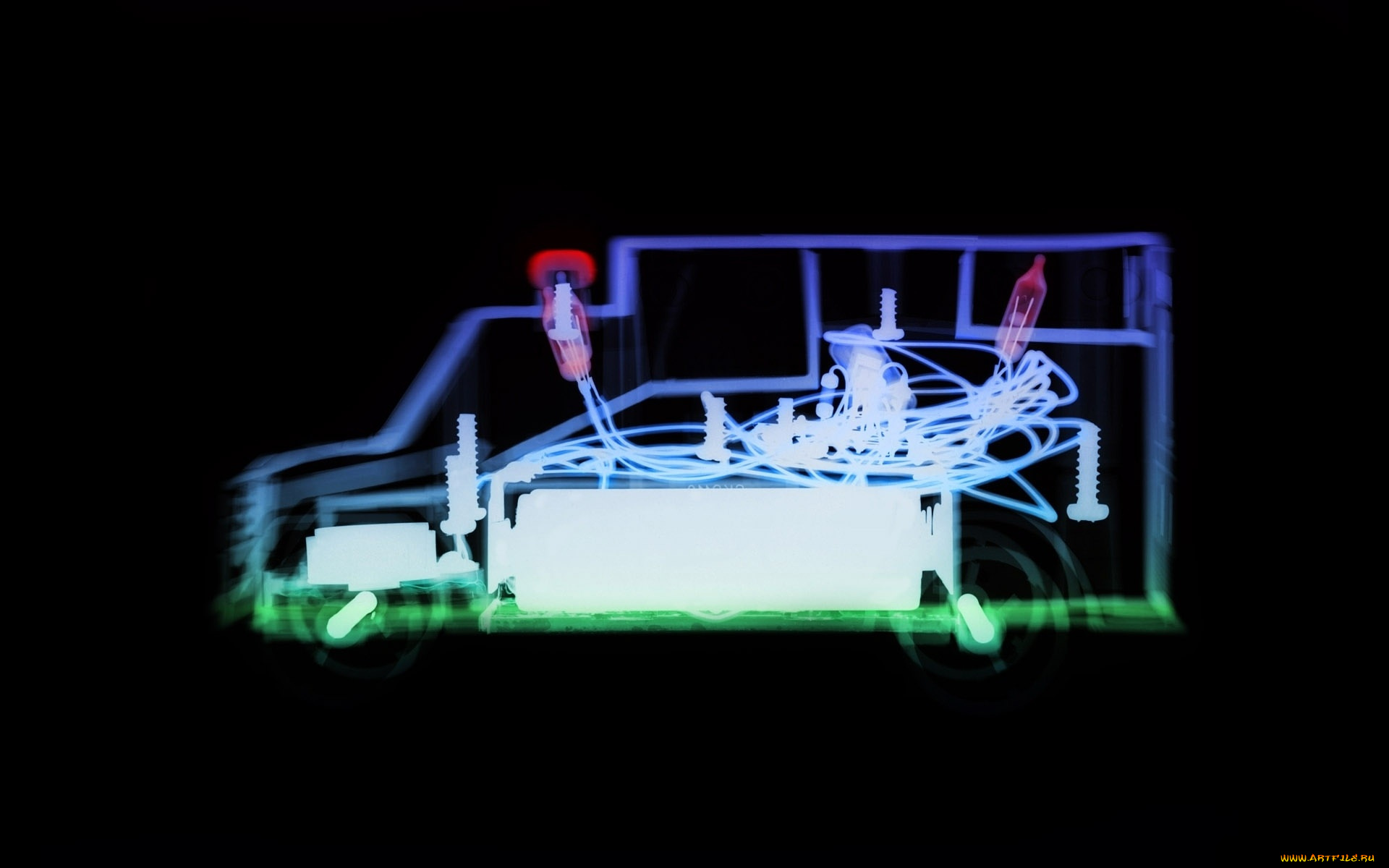 разное, кости, , рентген, машинка, игрушка