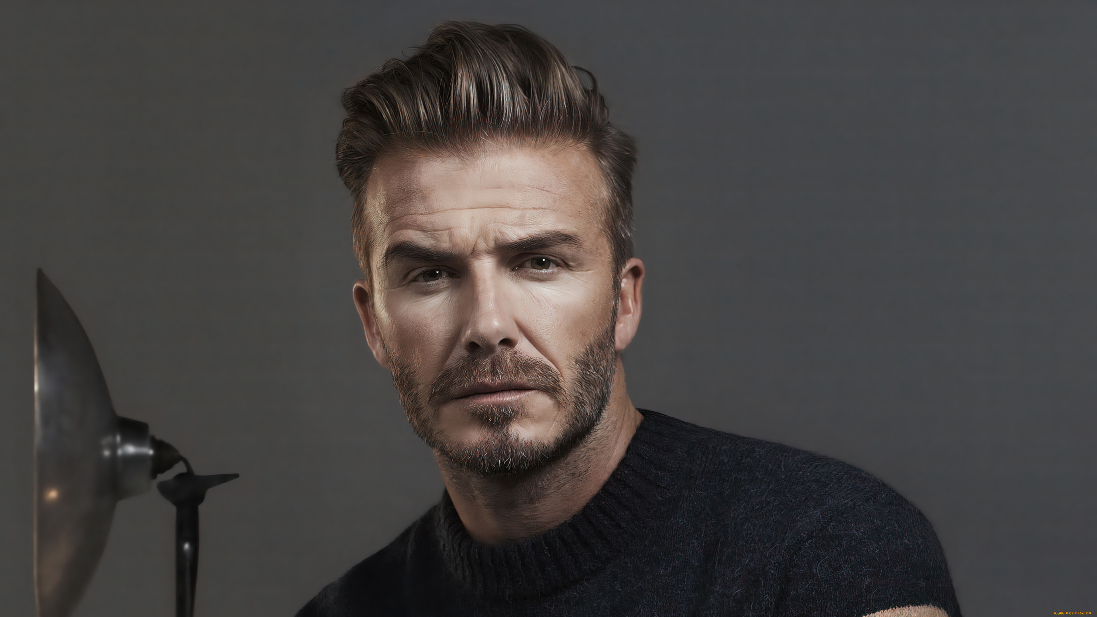 мужчины, david, beckham, актер, лицо, свитер