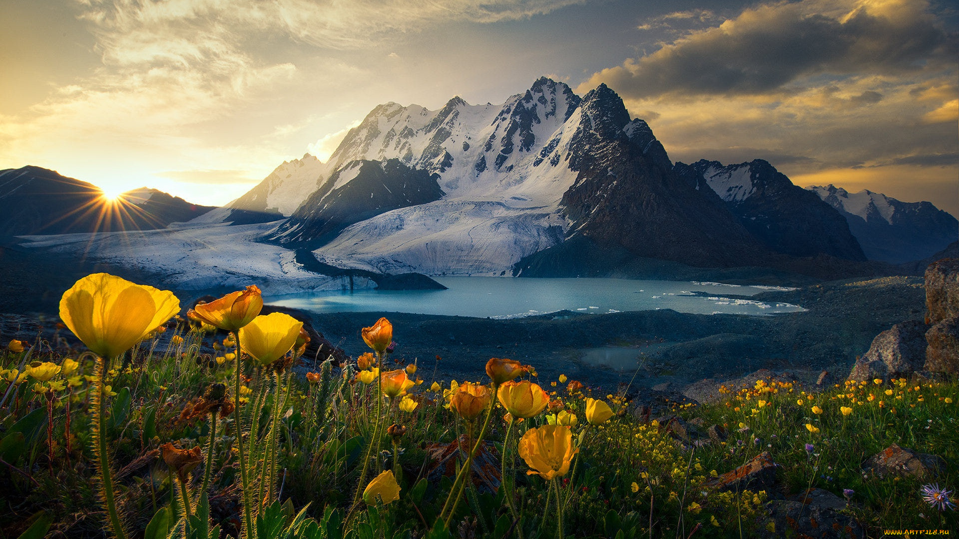 природа, радуга, пейзаж