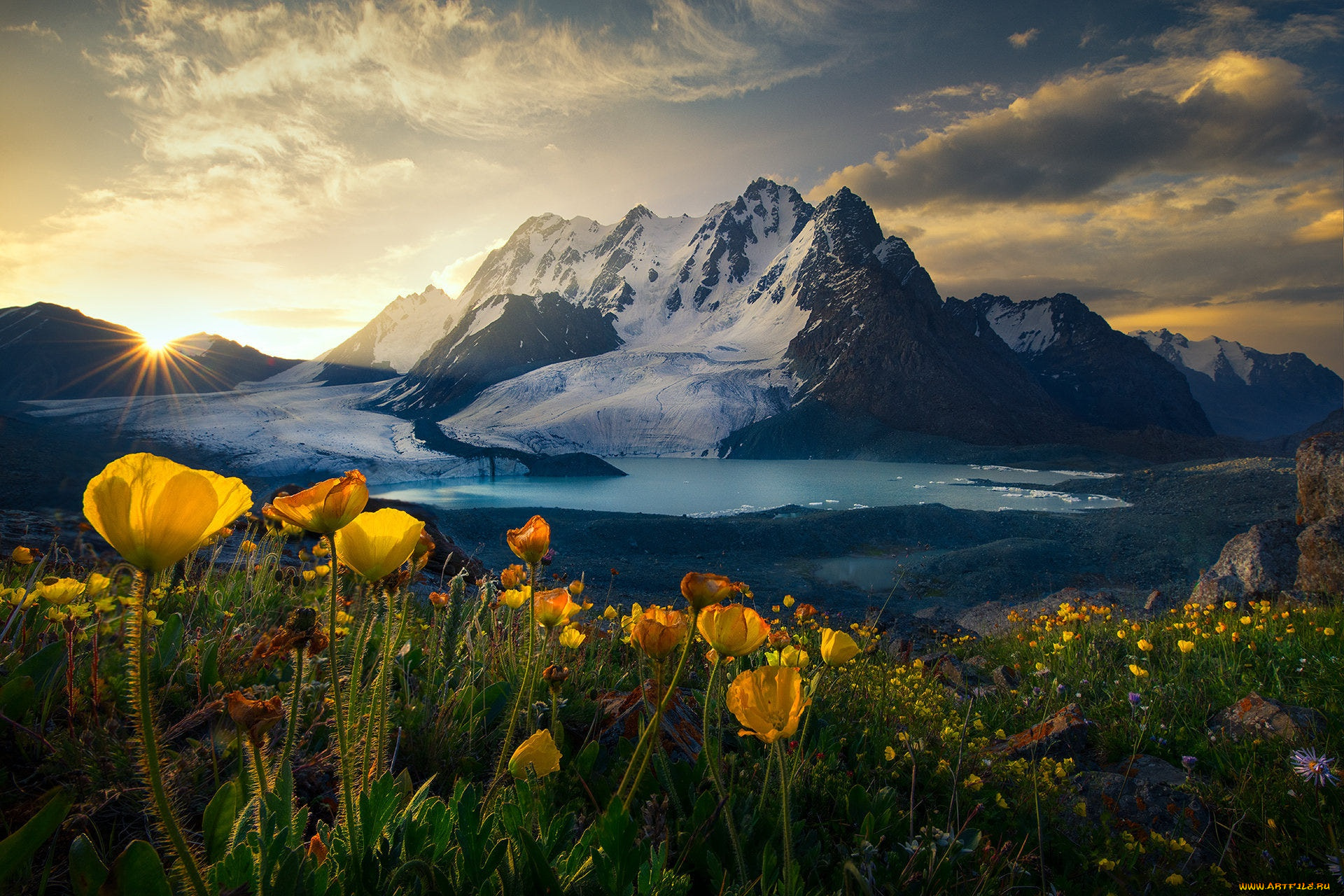 природа, радуга, пейзаж