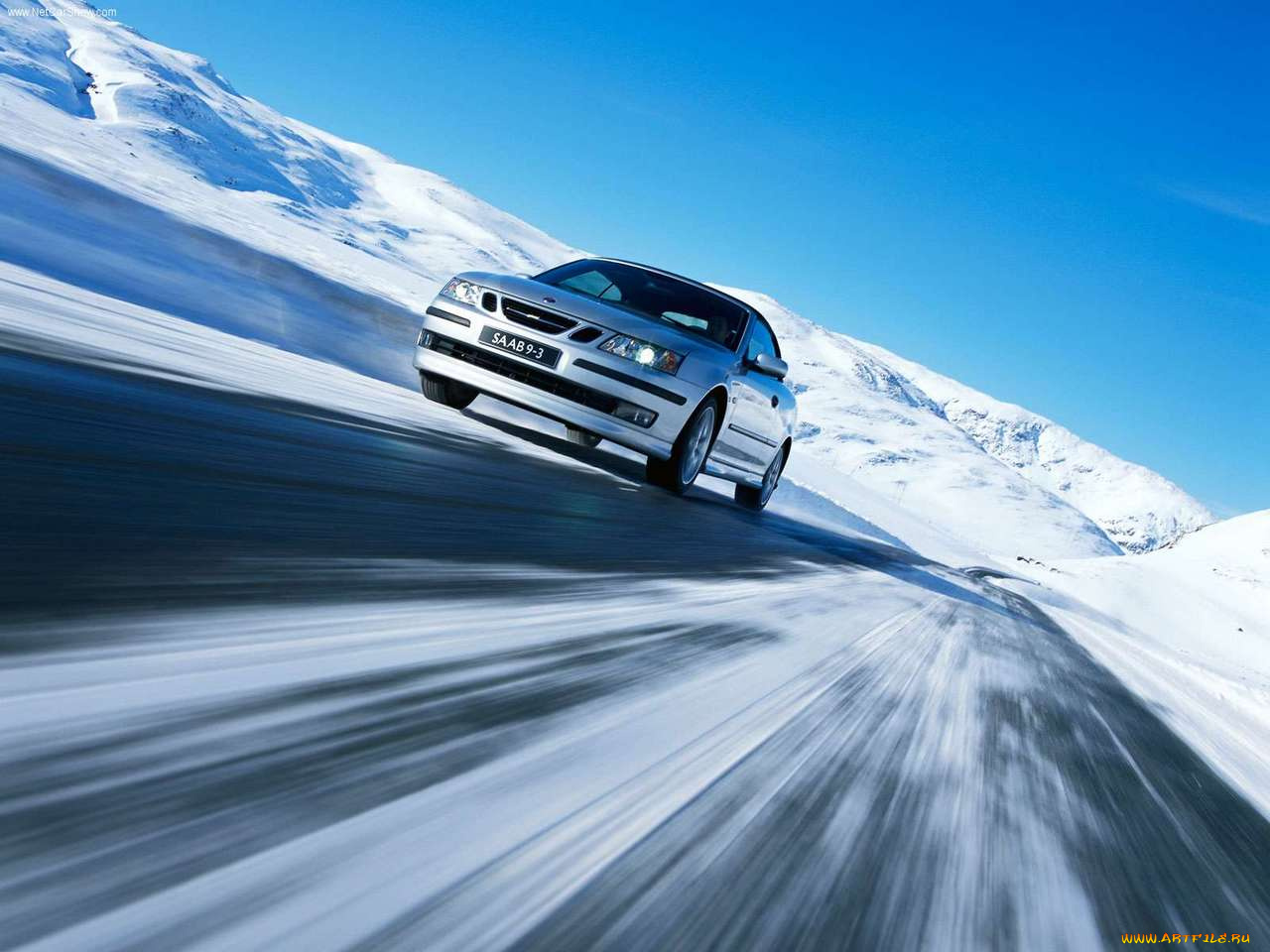 saab, convertible, 2005, автомобили