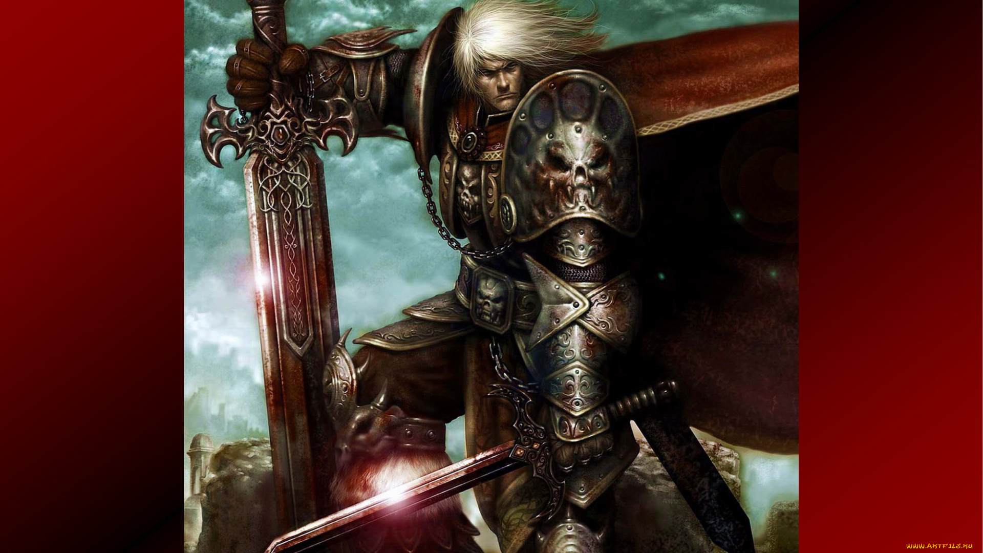 воин, v1, фэнтези, люди