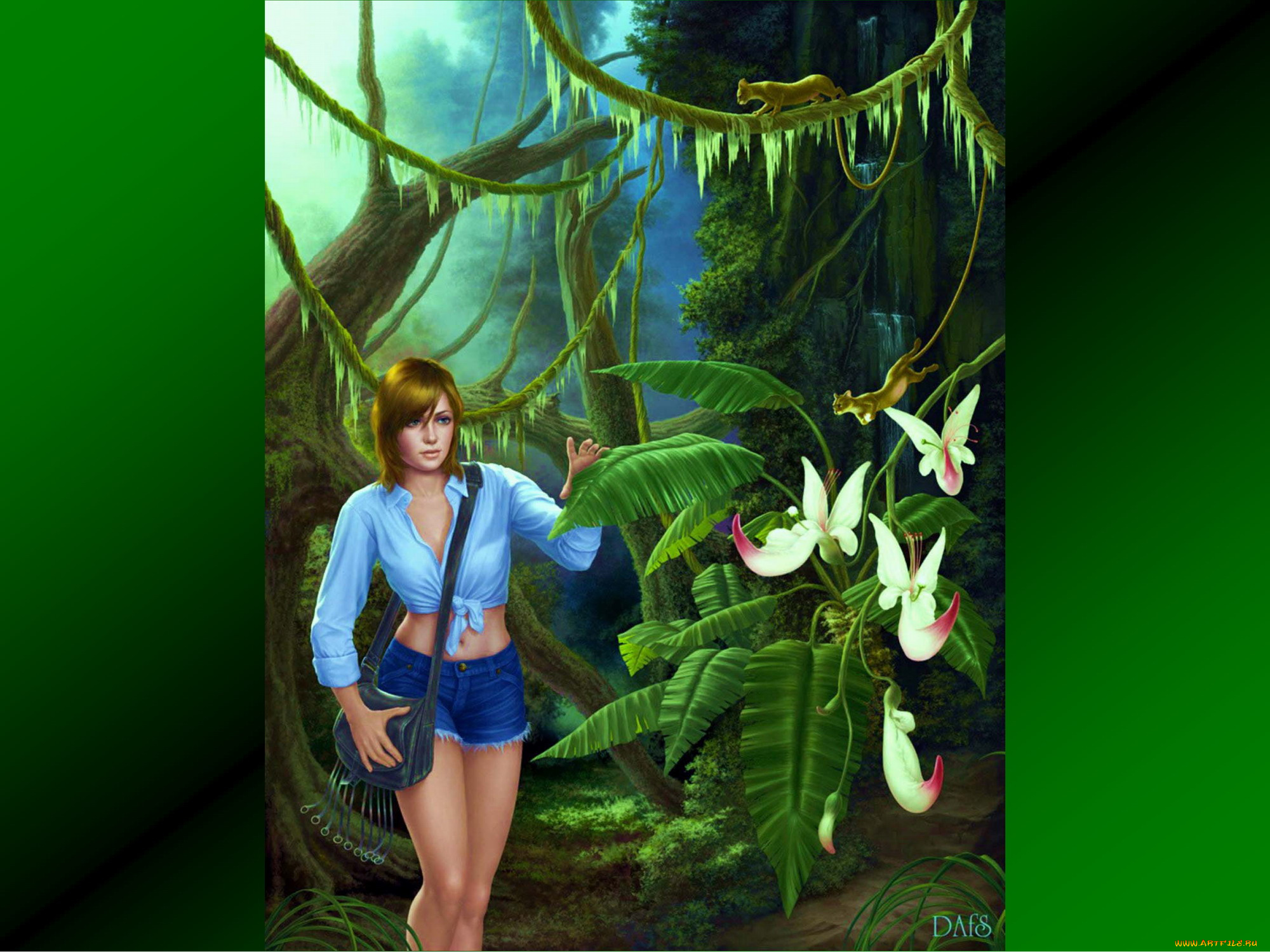 pearl, hunters, v2, фэнтези, девушки