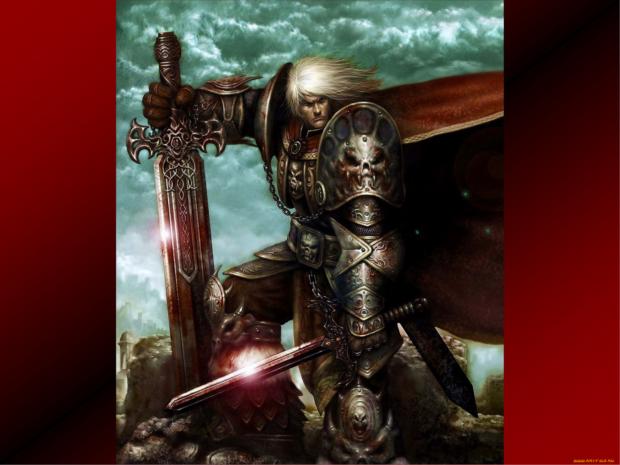 воин, v1, фэнтези, люди