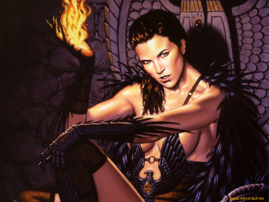 фэнтези, девушки