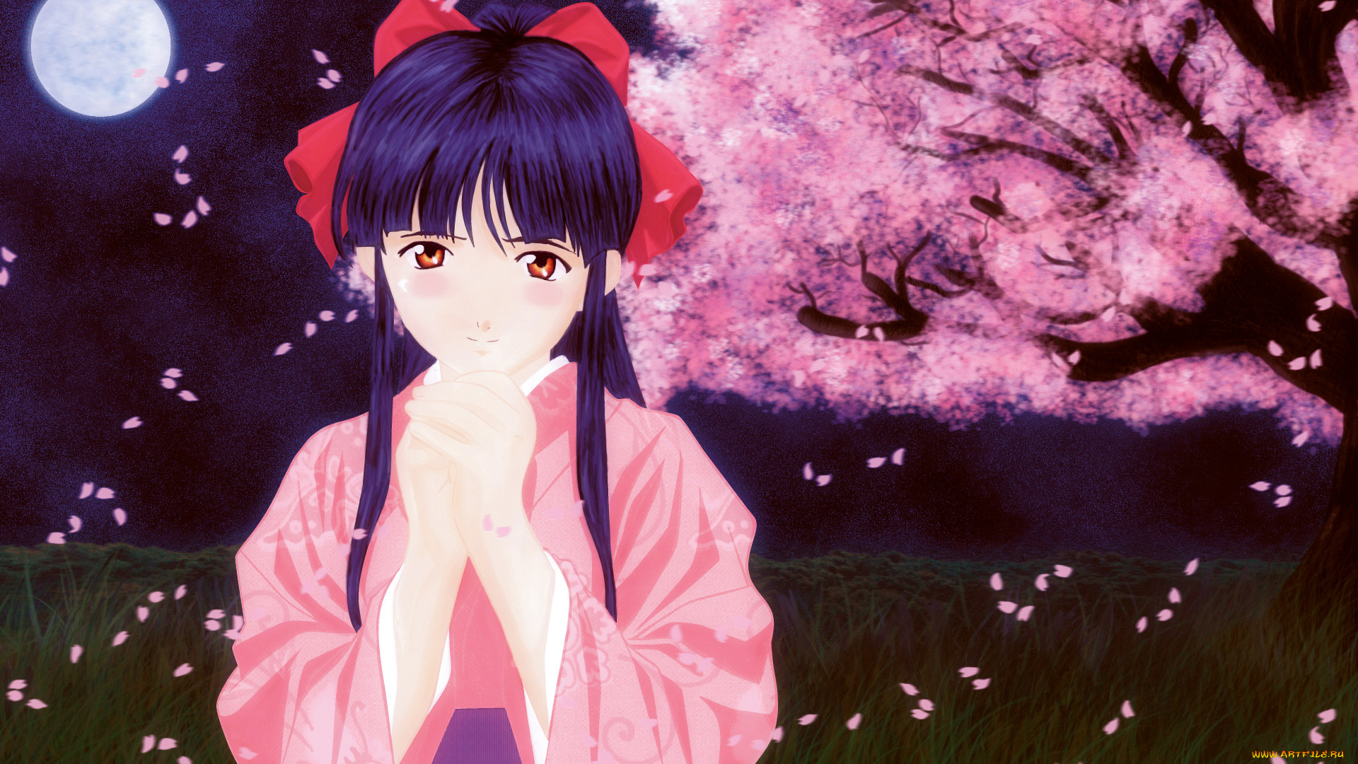 аниме, sakura, wars