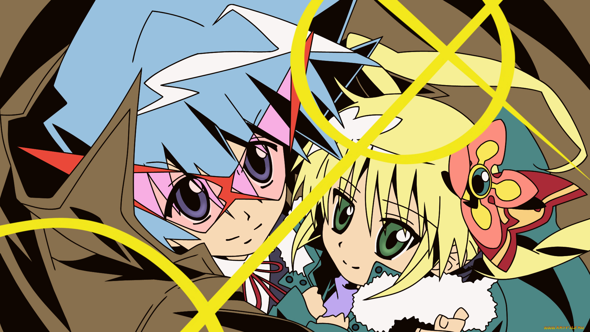 аниме, tengen, toppa, gurren, lagann