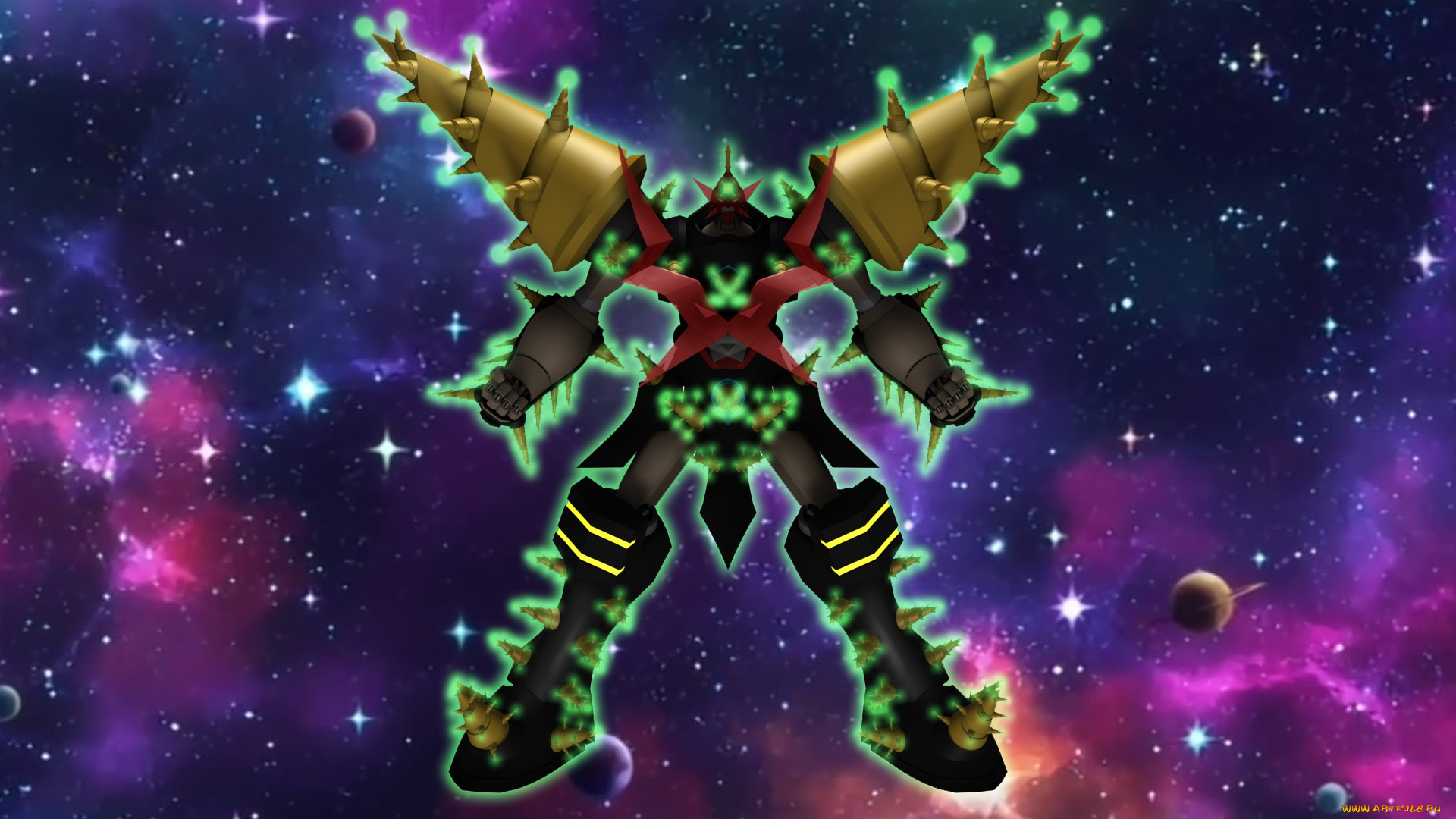 аниме, tengen, toppa, gurren, lagann